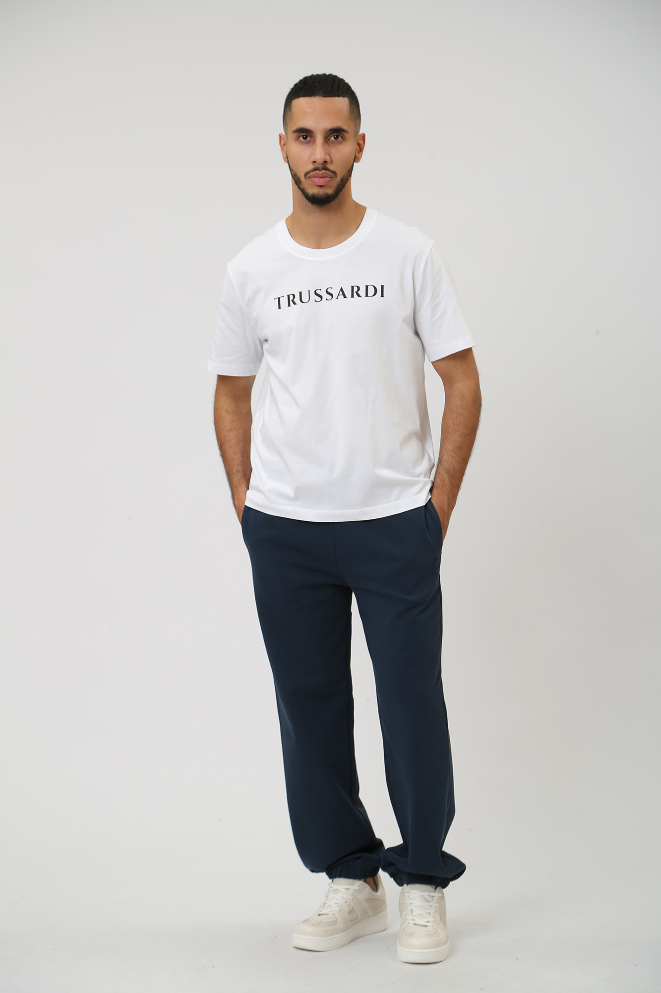52P00379-1T006303 Брюки спортивные Trussardi Синий