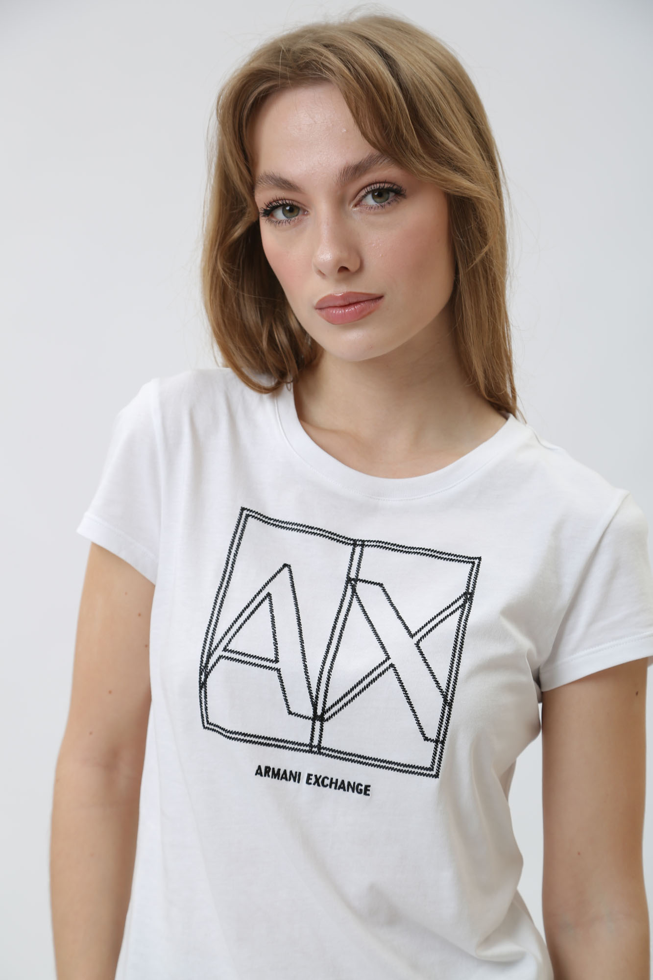 3DYT38_YJ8QZ футболка armani exchange 