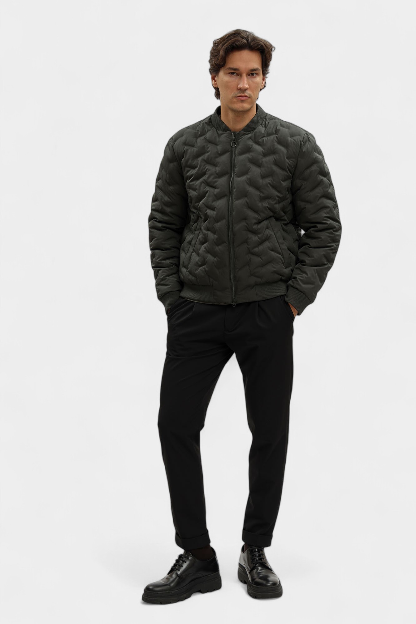 M5628RT3271F Бомбер Geox Зеленый