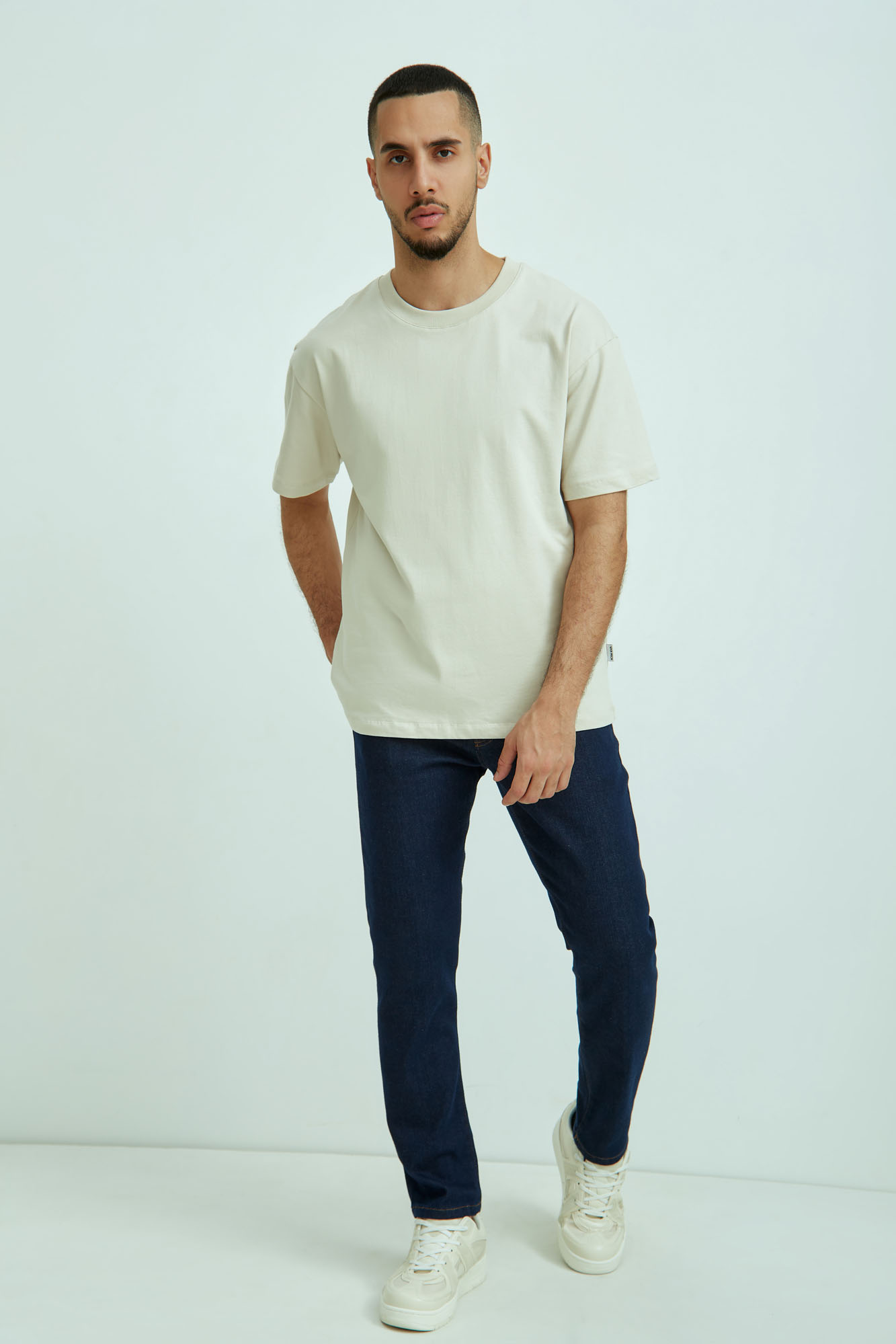 VM-OMA-33-027 Джинсы DAD  Van Mich Синий