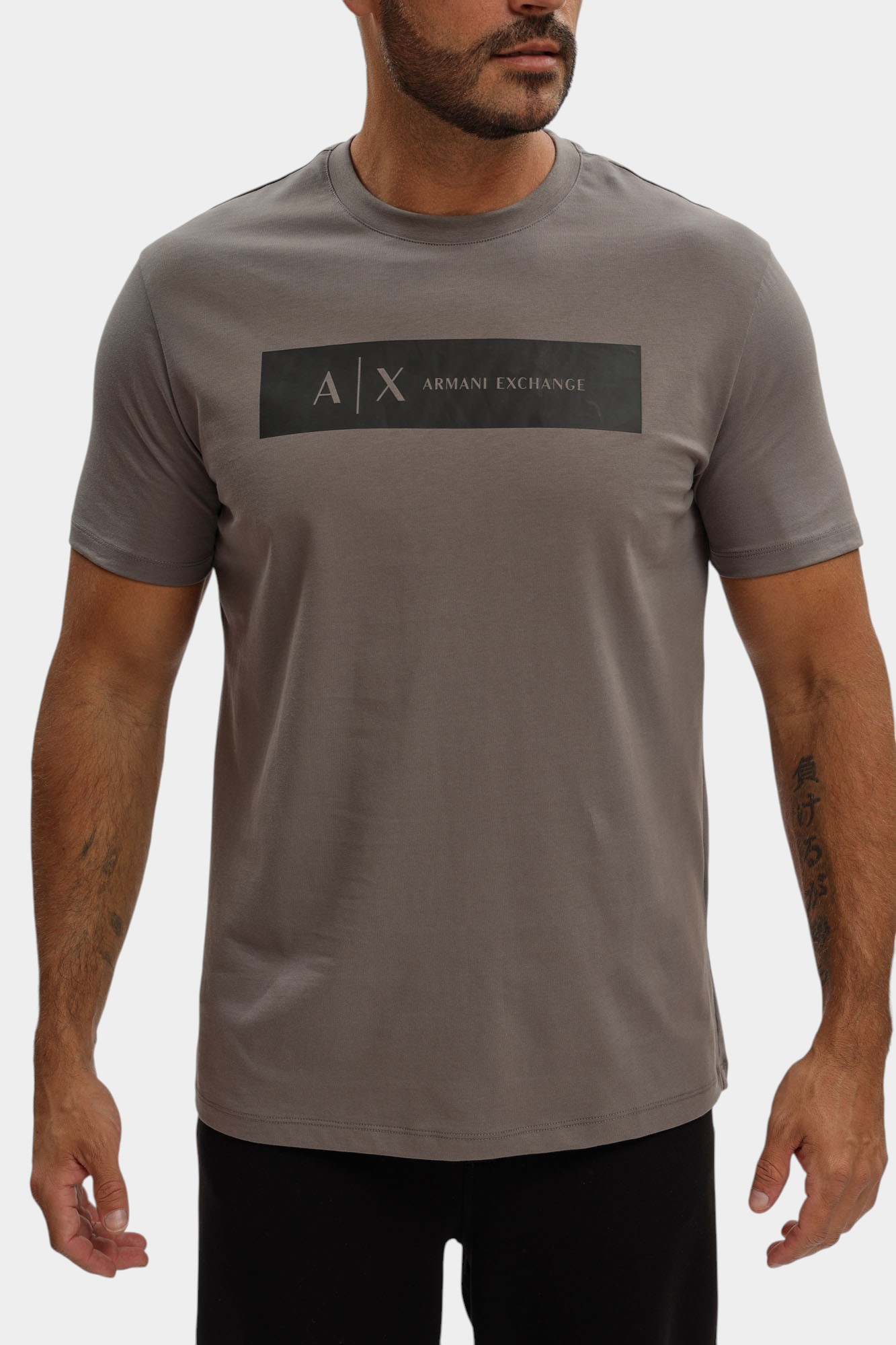 XM001425_AF10361 Футболка Armani Exchange Серый
