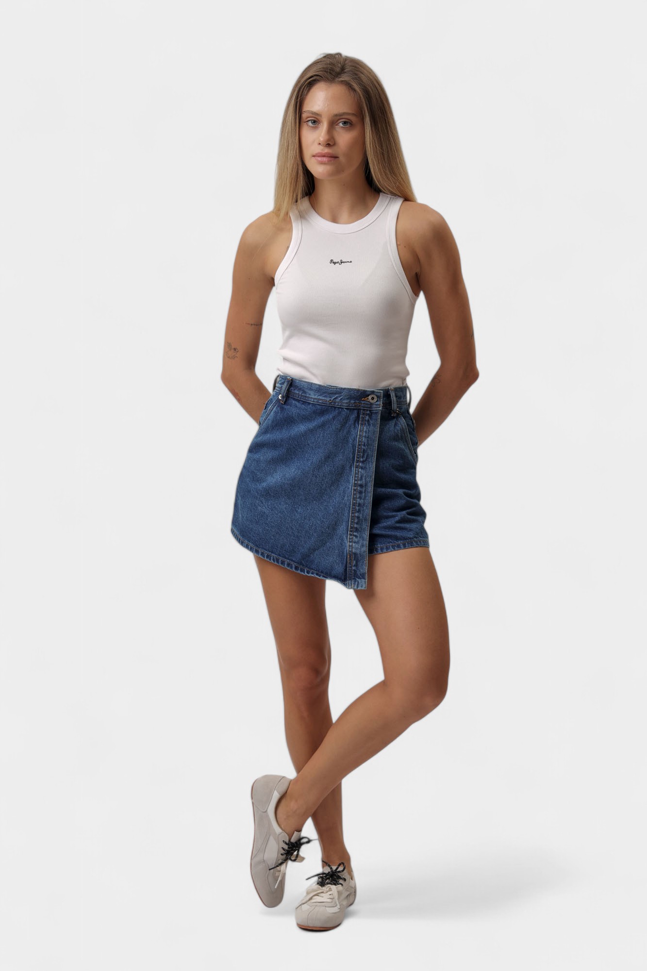 PL801187ID3 шорты джинсовые pepe jeans 
