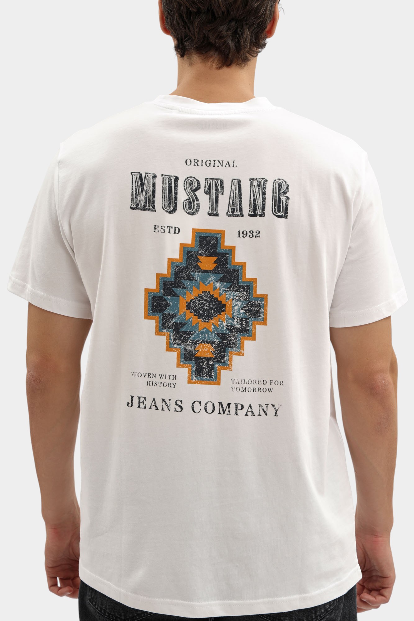 1016863 Футболка Mustang Белый