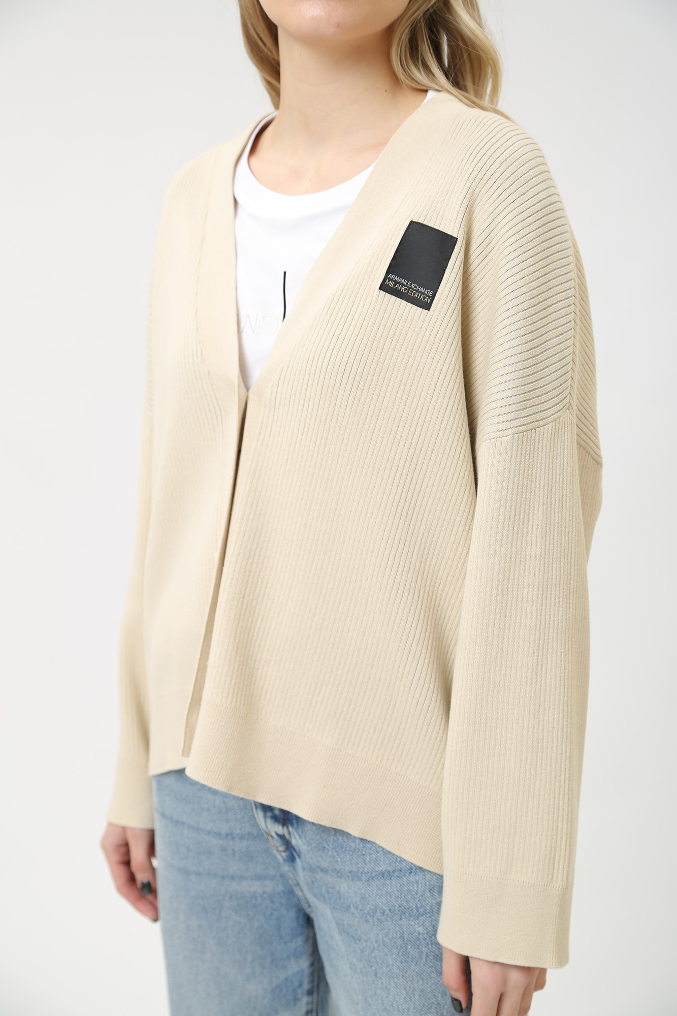 3DYE1L_YM1NZ кардиган armani exchange 