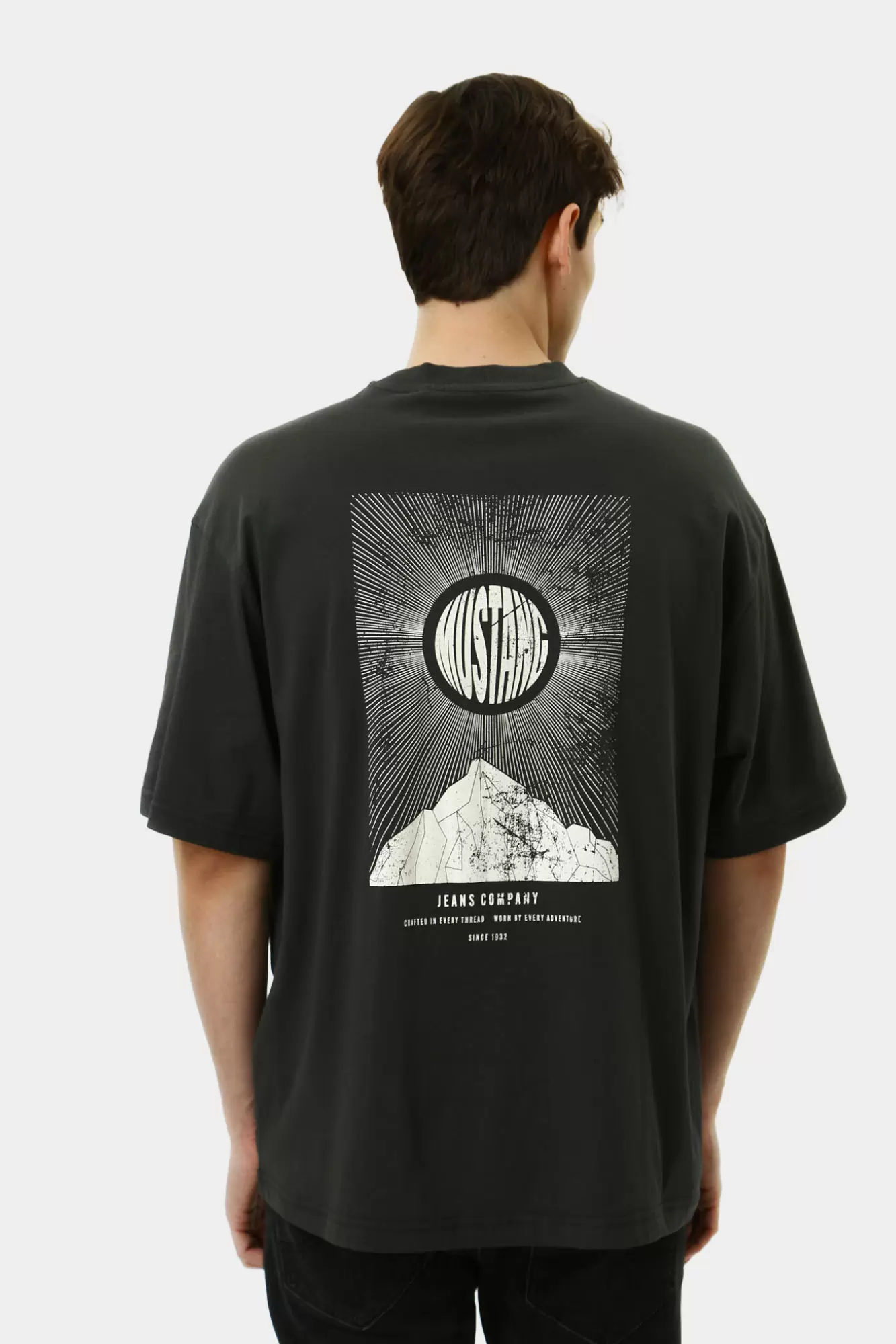 1015833 Футболка Mustang Черный