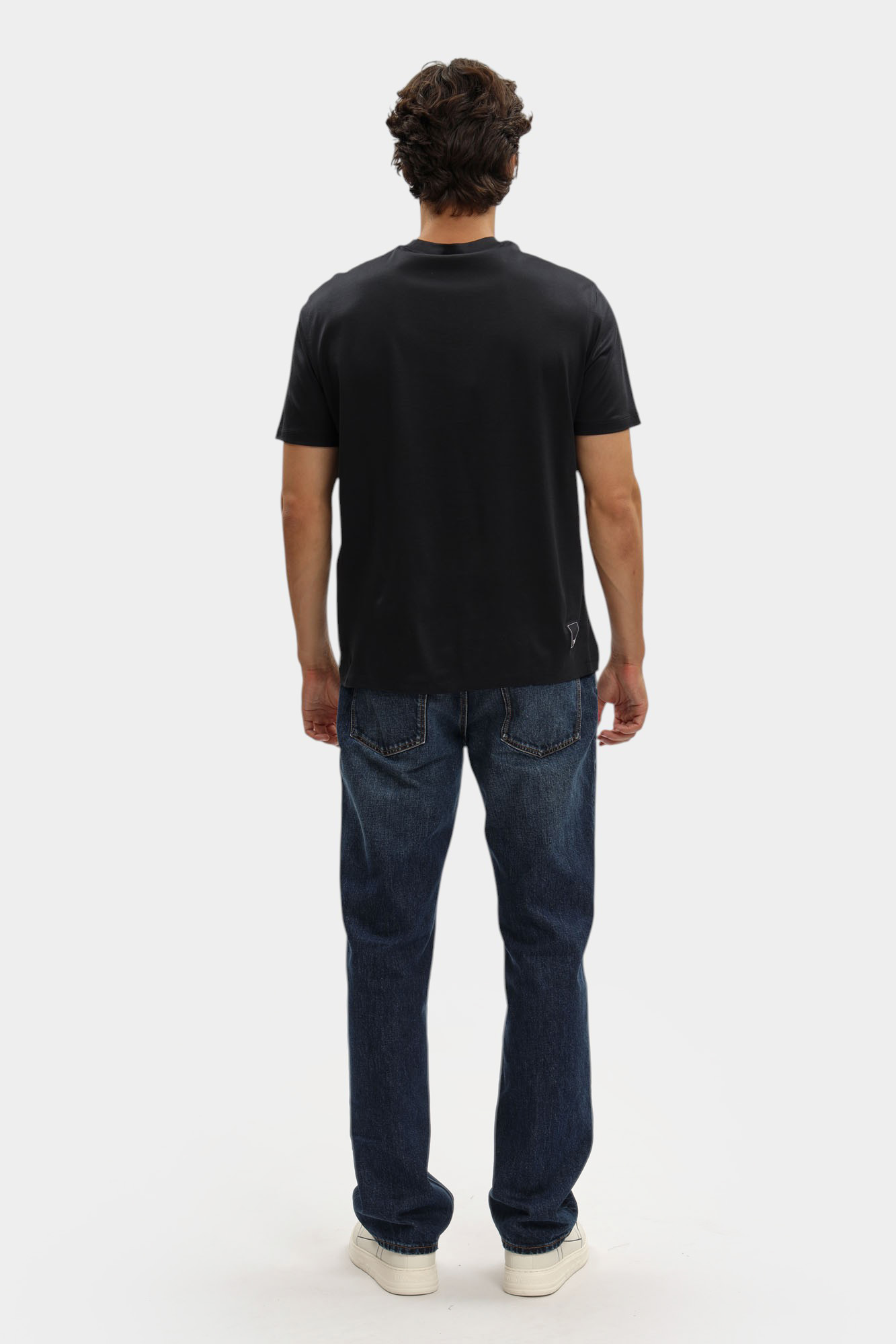 EM003137_ AF10761 Футболка Emporio Armani Голубой