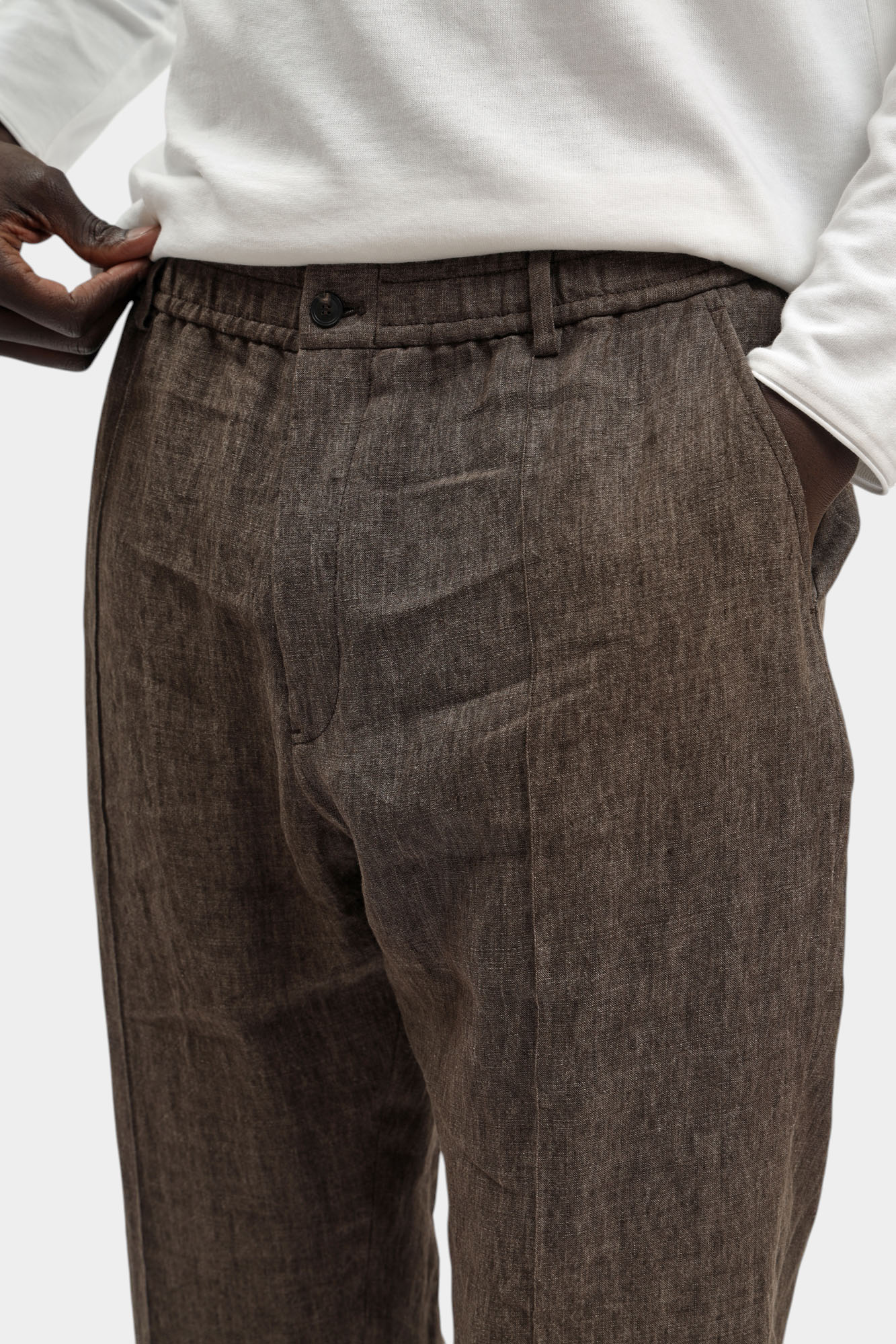 EM004672_TE10410 Брюки Emporio Armani Коричневый