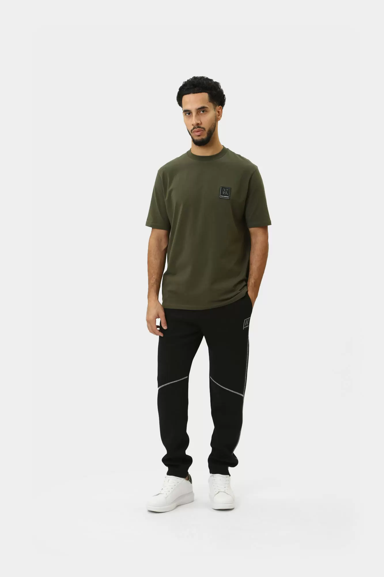 544221_755147 Футболка Karl Lagerfeld Хаки