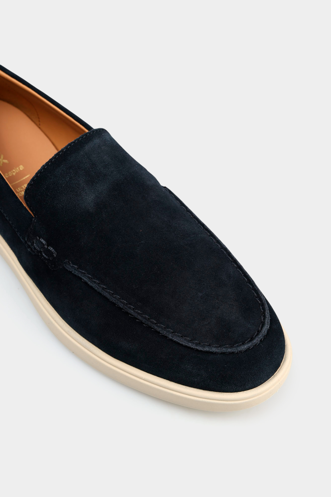 U55LAD00020C Мокасины Geox Синий