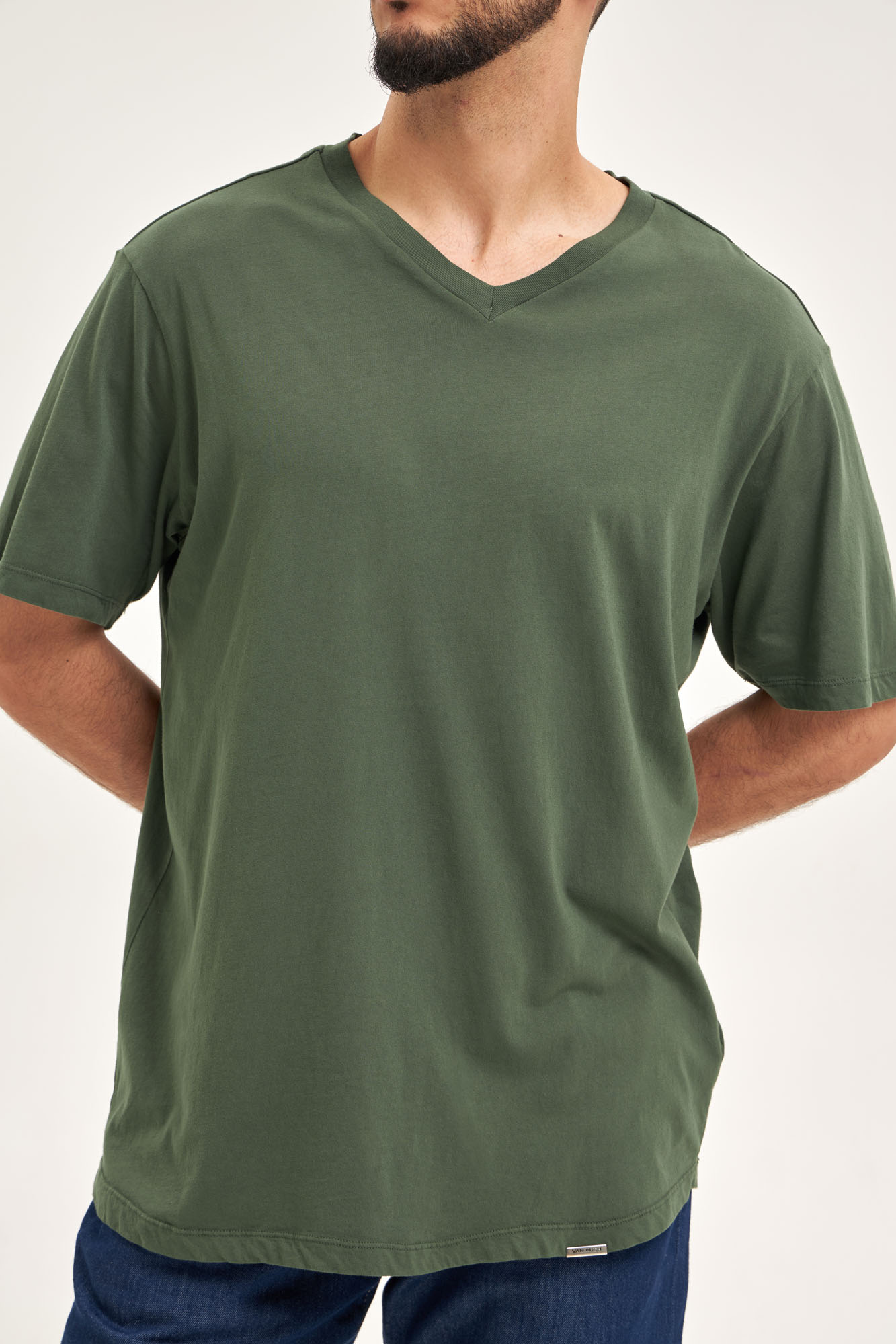 VM-ERK-22-071 Футболка Van Mich Зеленый