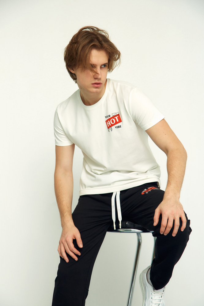 Брюки джинсовые Armani Exchange Хлопок Синий