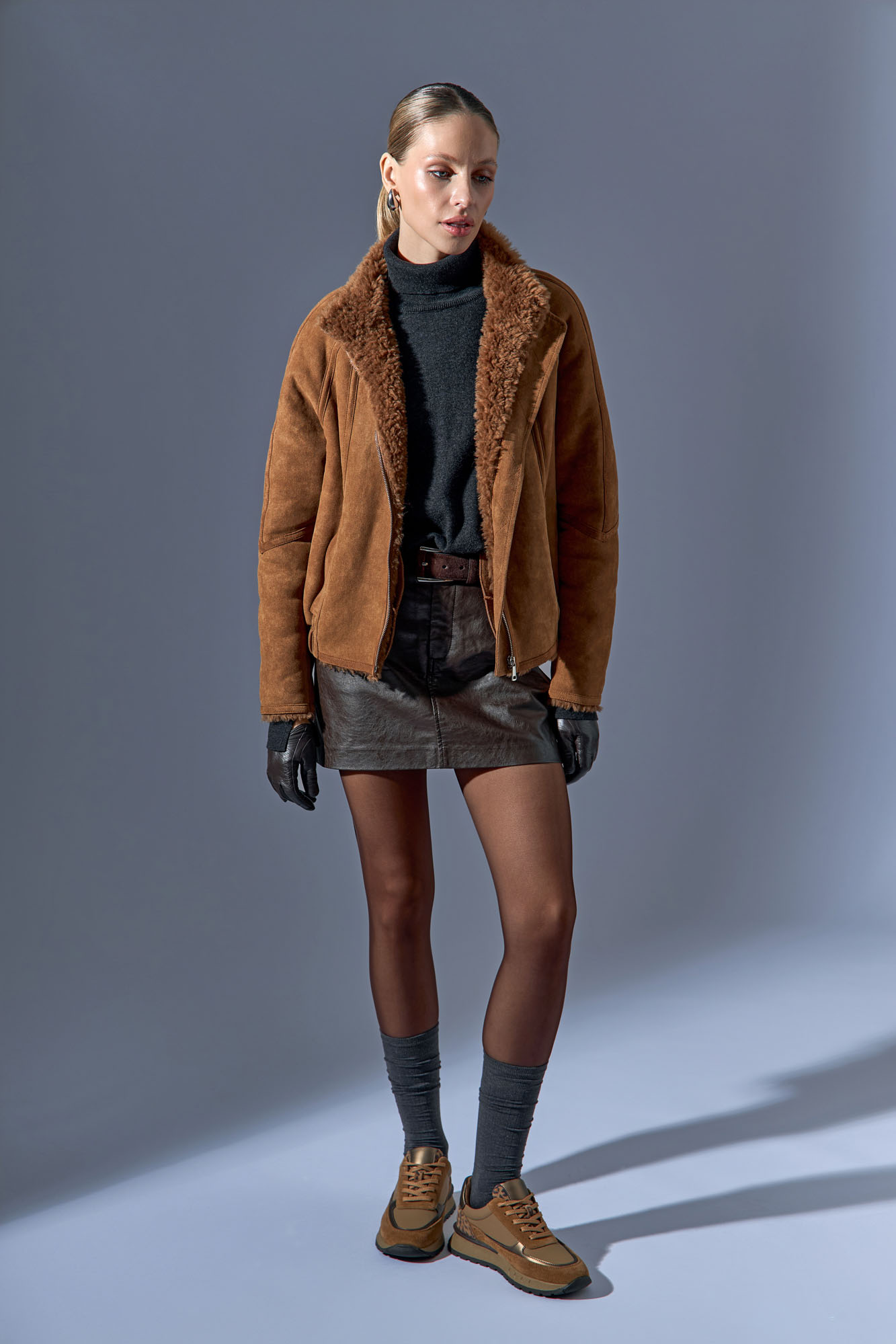 RP-QS716-F206 Кроссовки Red Pin Коричневый