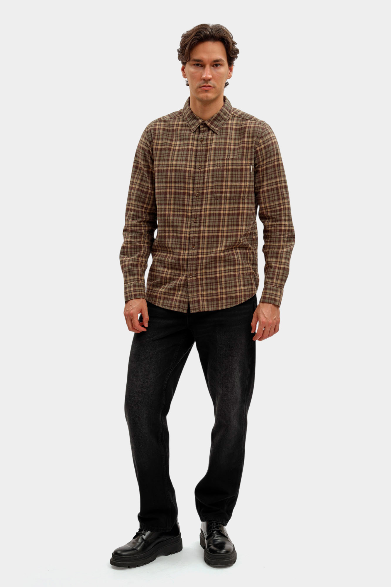 PM3090828 Рубашка  Pepe Jeans Зеленый