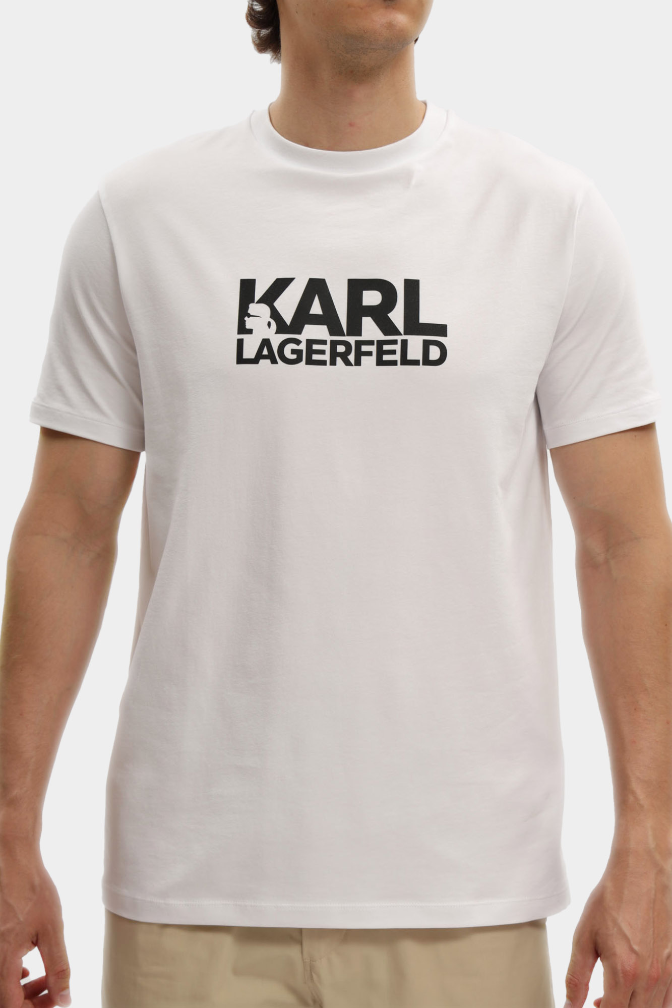 553235_755087 Футболка Karl Lagerfeld Белый