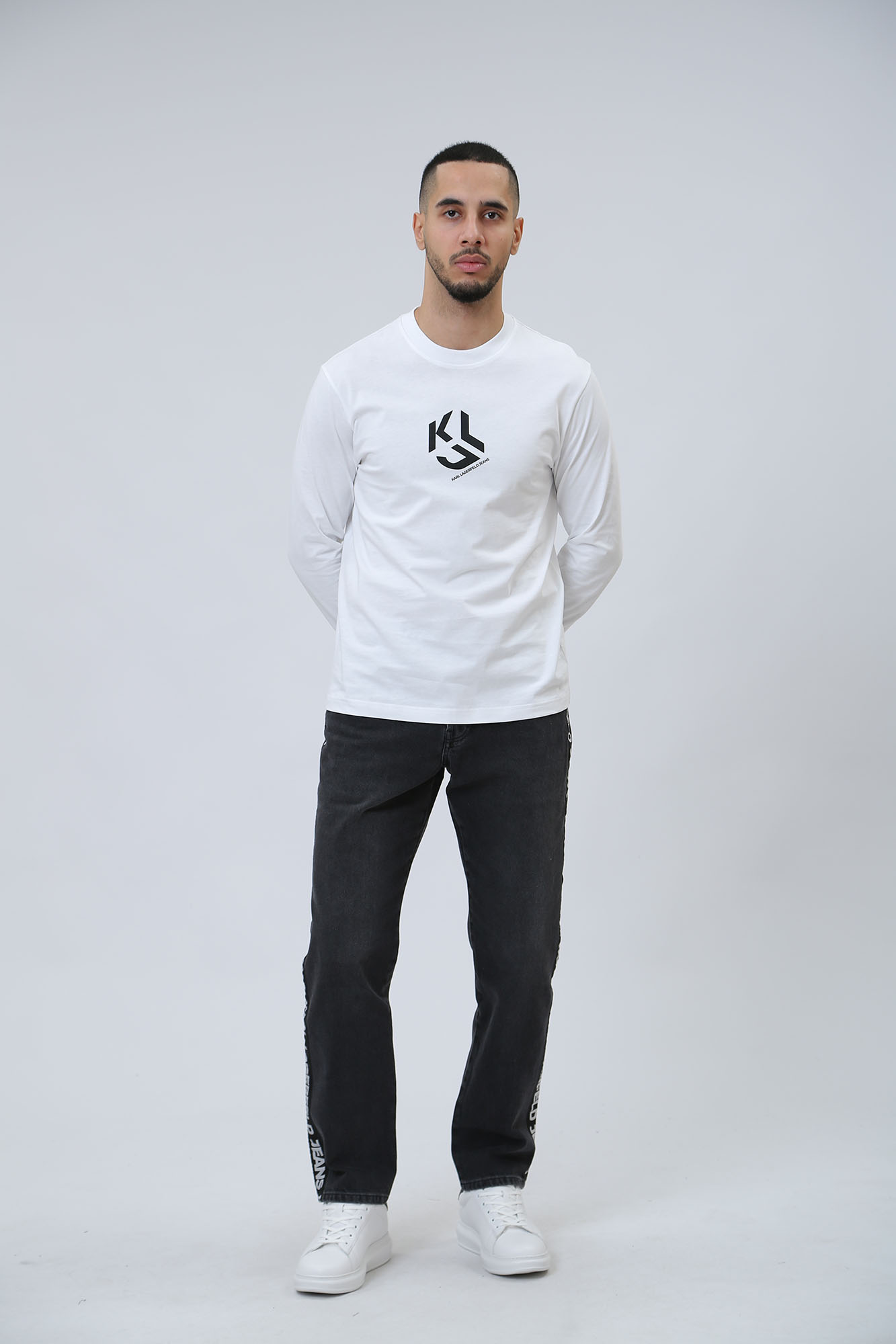 240D1106 Брюки джинсовые Karl Lagerfeld Jeans Черный