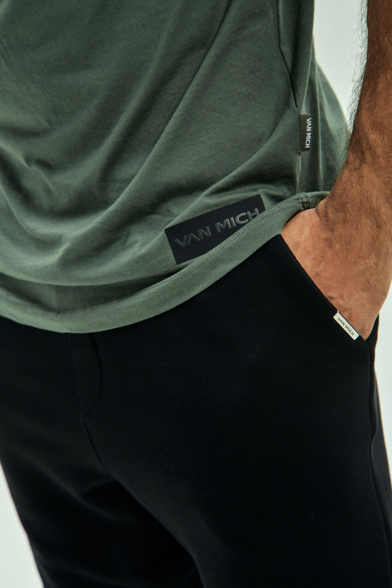 VM-ERK-22-055 Футболка Van Mich Зеленый