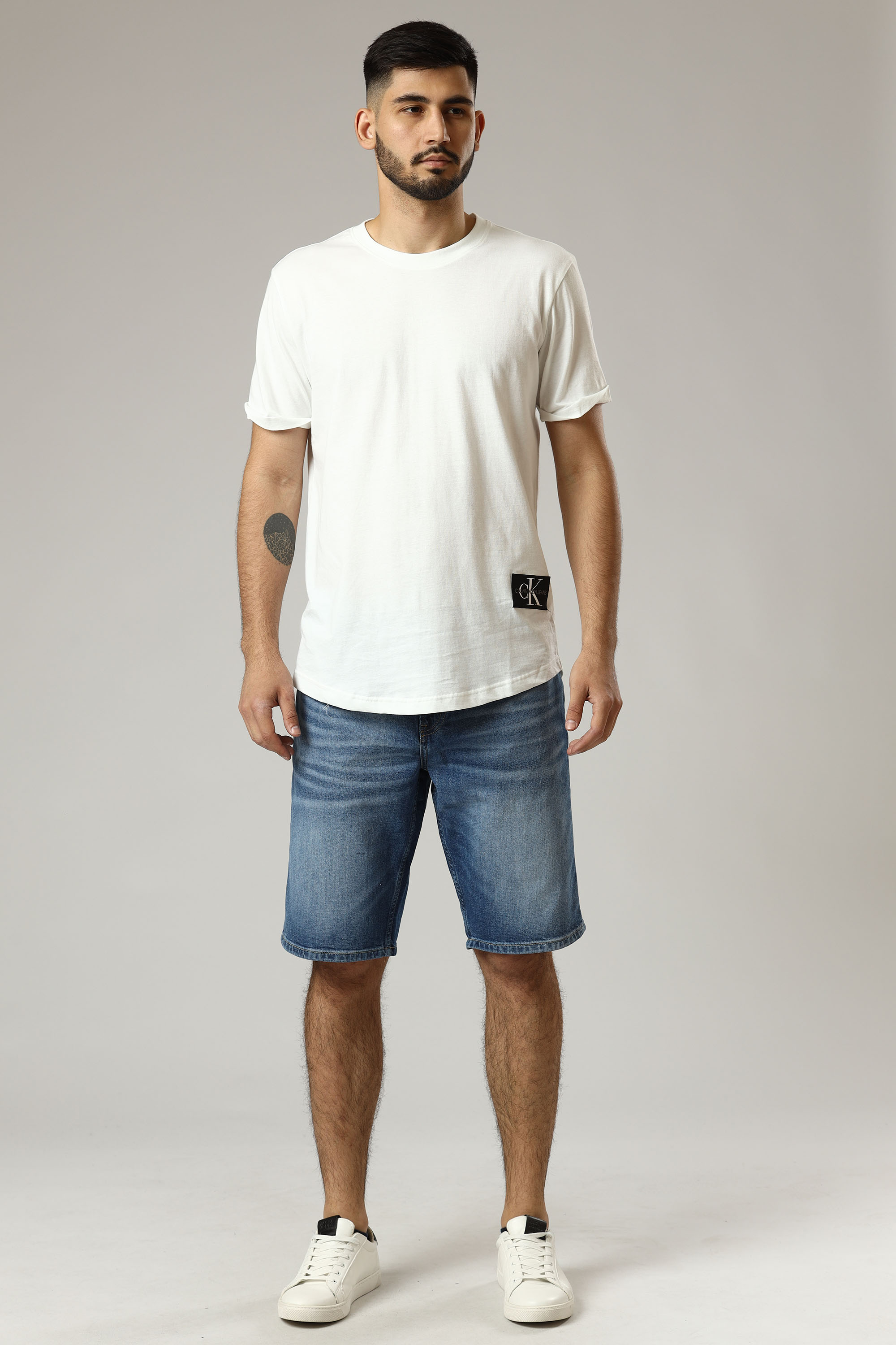 J30J320533 Шорты джинсовые Calvin Klein Jeans Синий