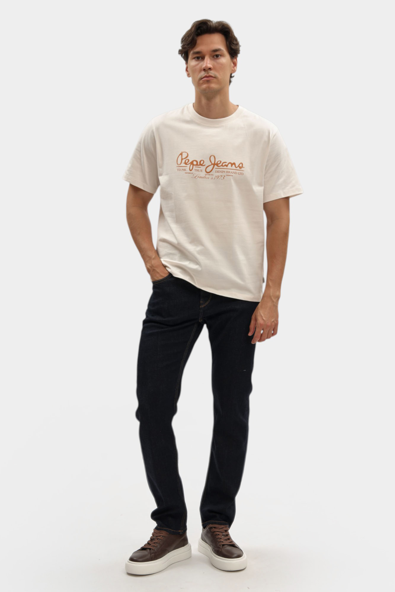 PM208408 Брюки джинсовые Pepe Jeans Синий