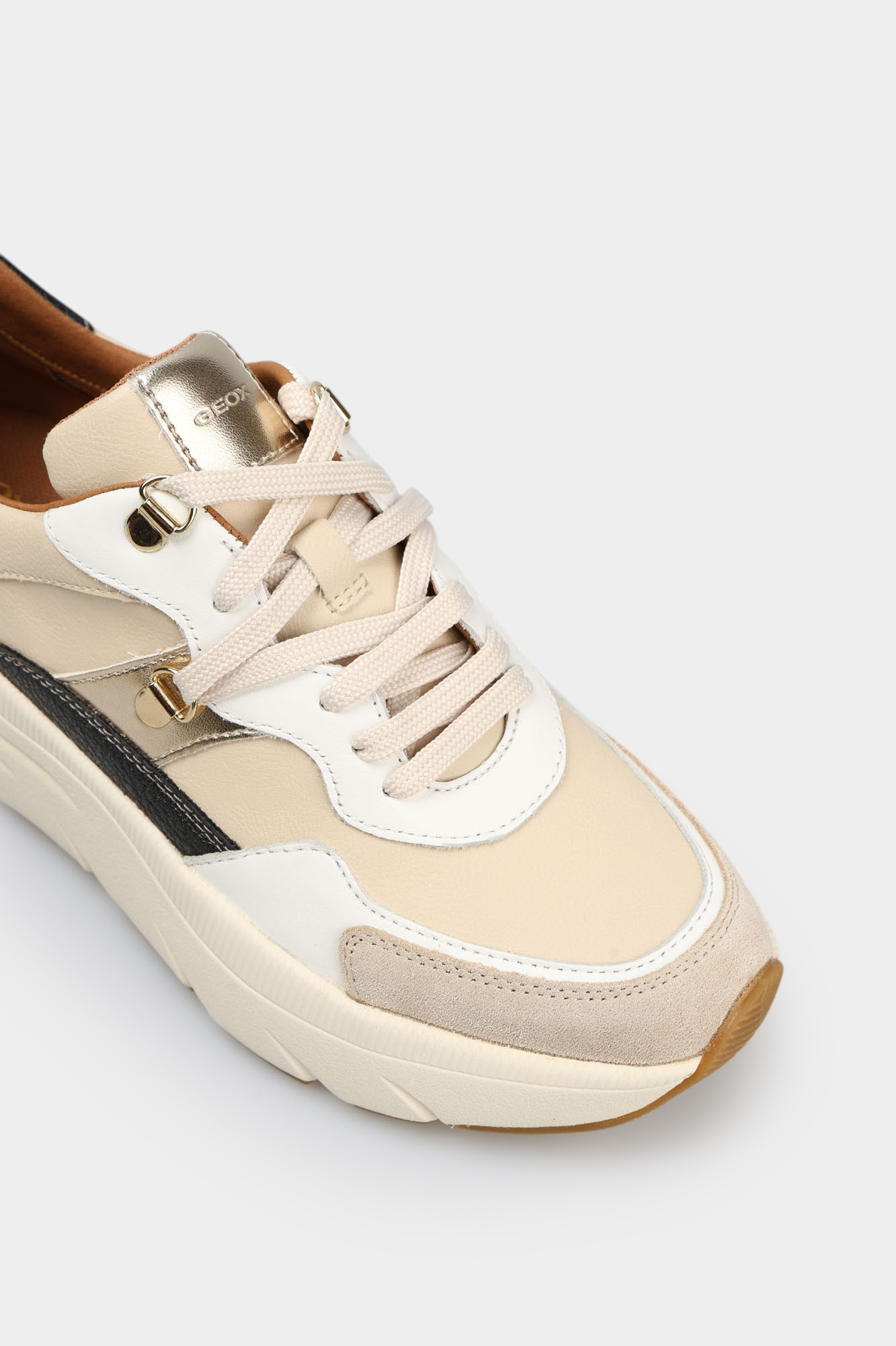 D36UFE05485C Кроссовки Geox Бежевый