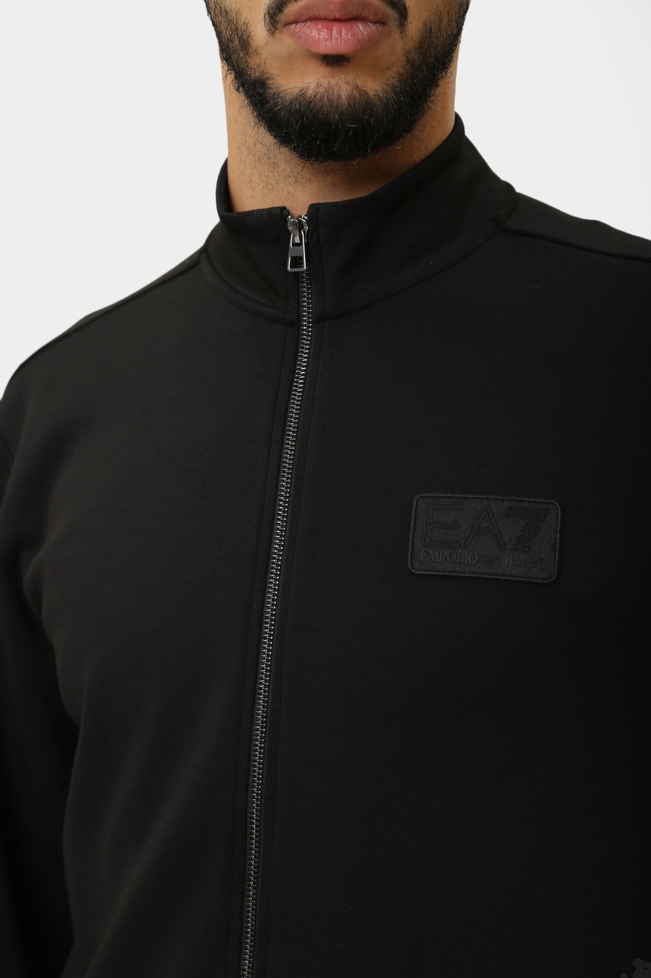 6DPM83_PJZKZ_1200 Толстовка EA7 Черный