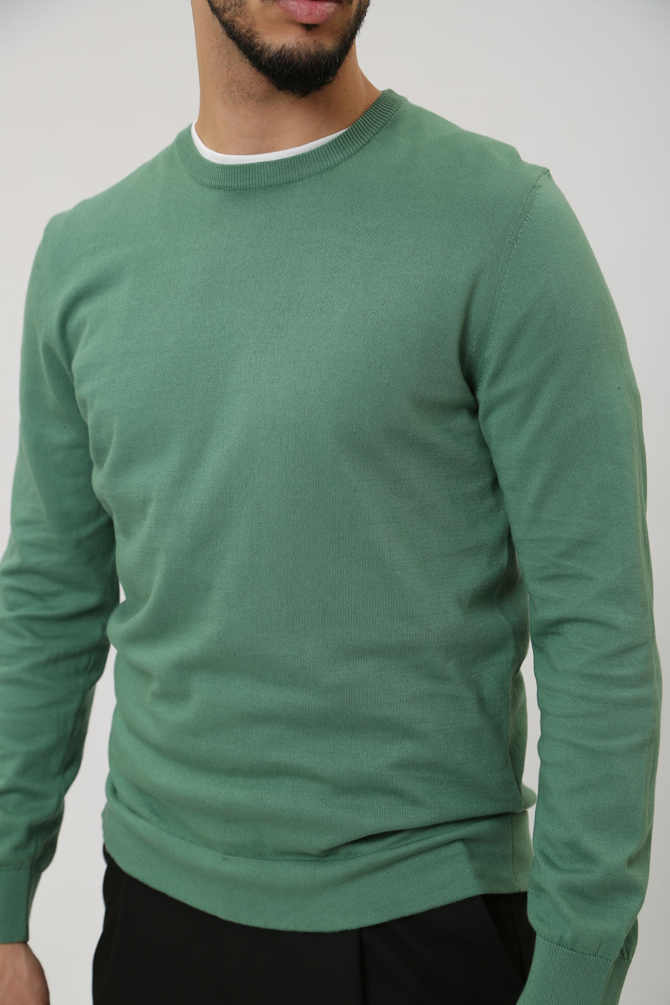 30037183_10015865 Джемпер Strellson Зеленый