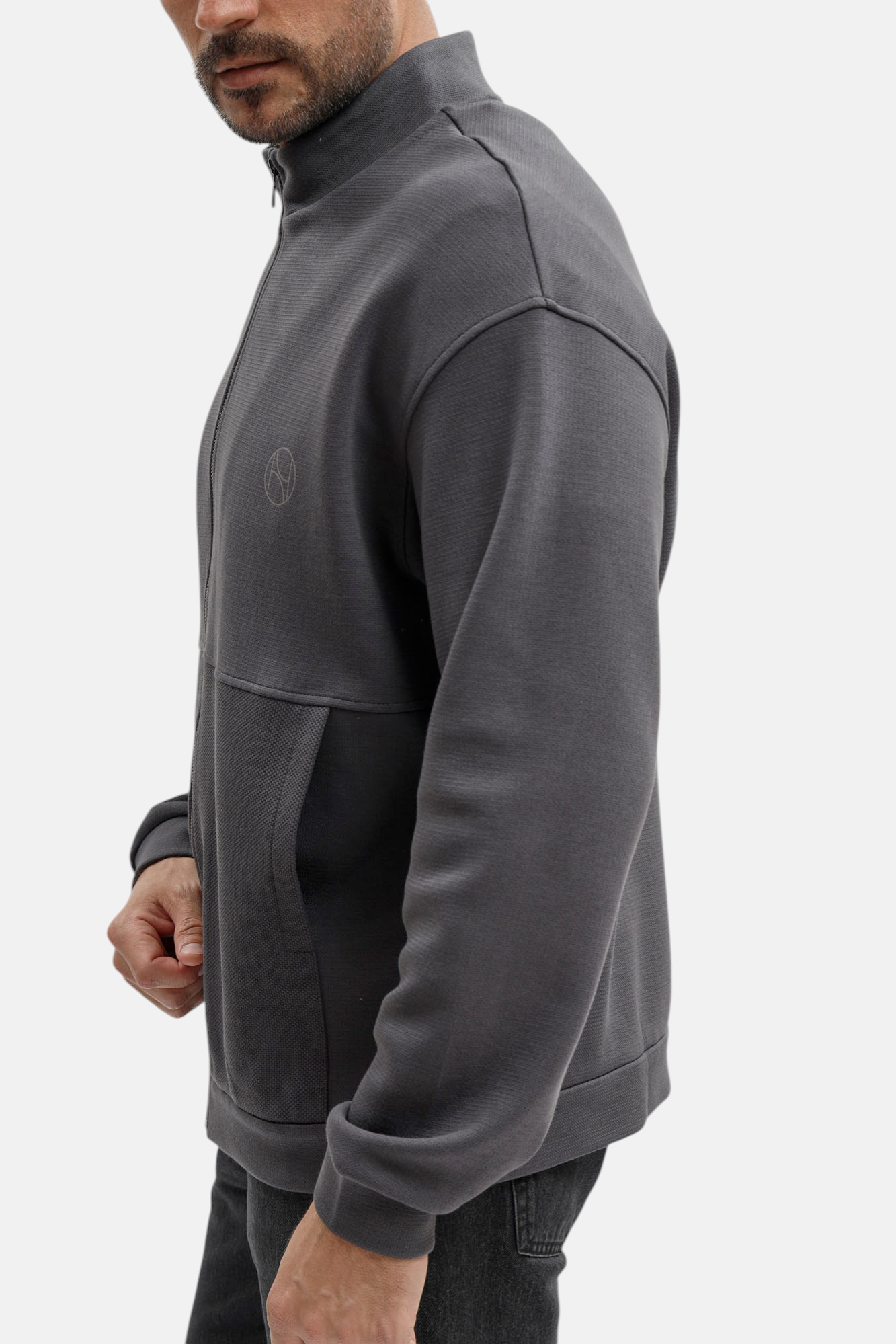 M-261-P-20-1401 Толстовка The Hills Серый