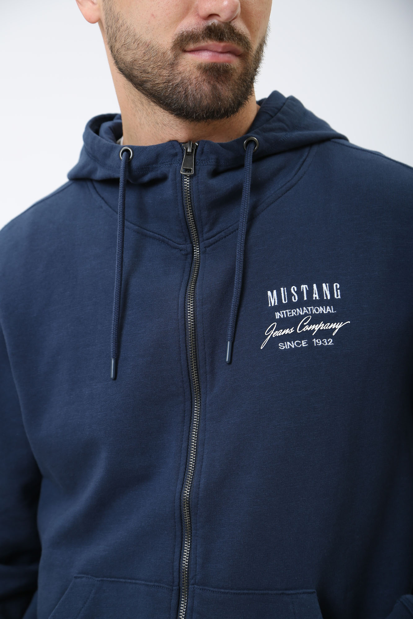 1014787 Толстовка Mustang Синий