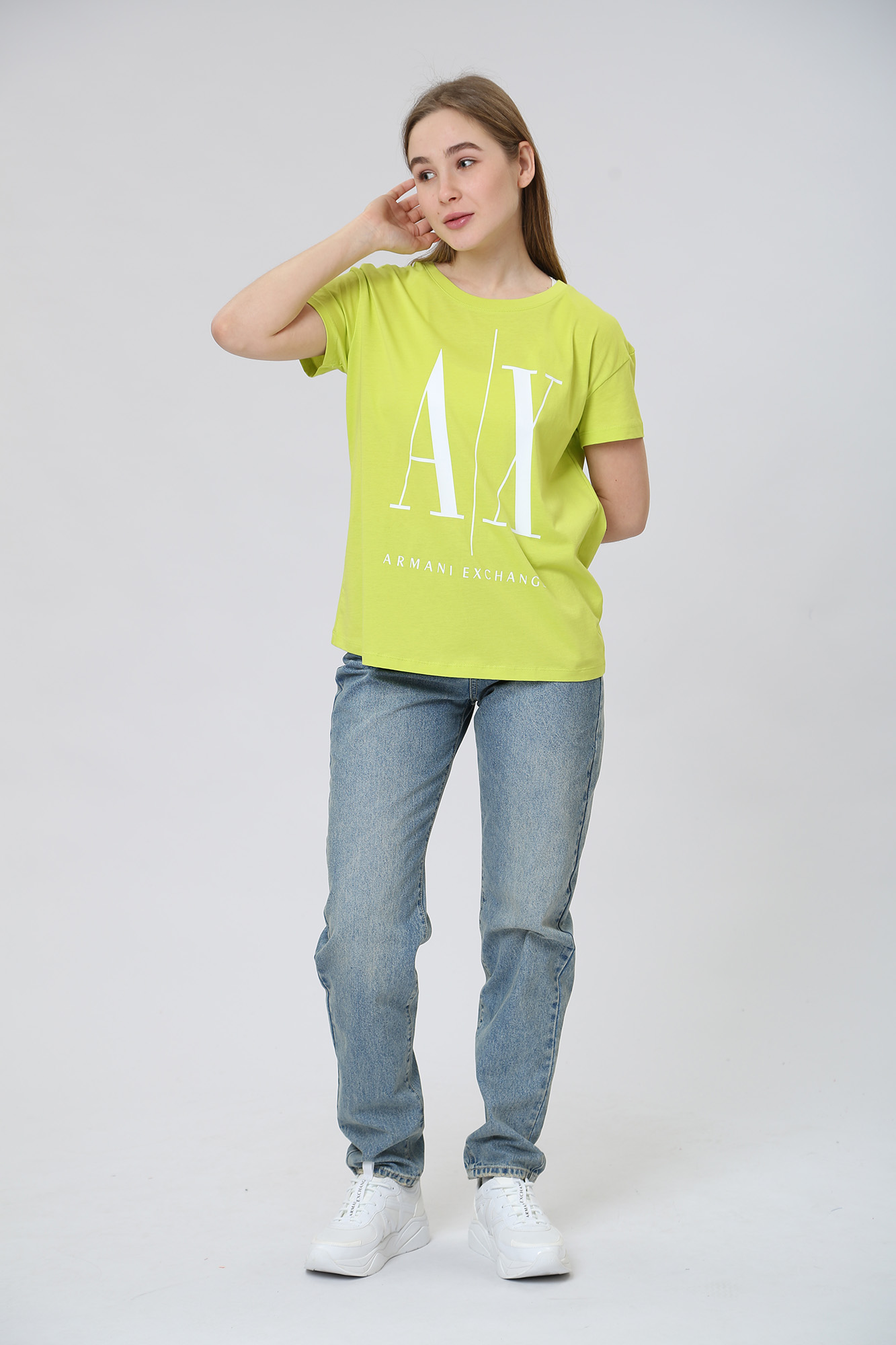 8NYTCX_YJG3Z футболка armani exchange 