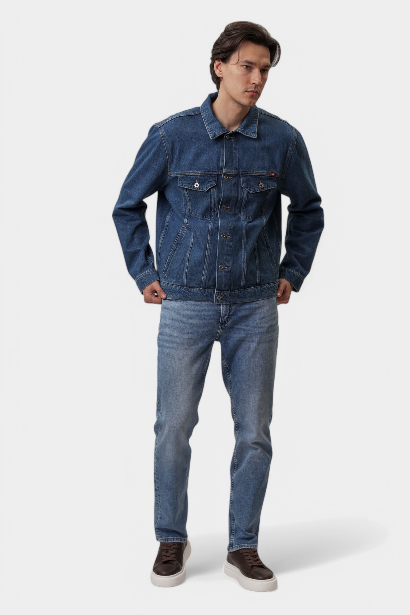 1016352-5000 Куртка джинсовая Mustang Синий