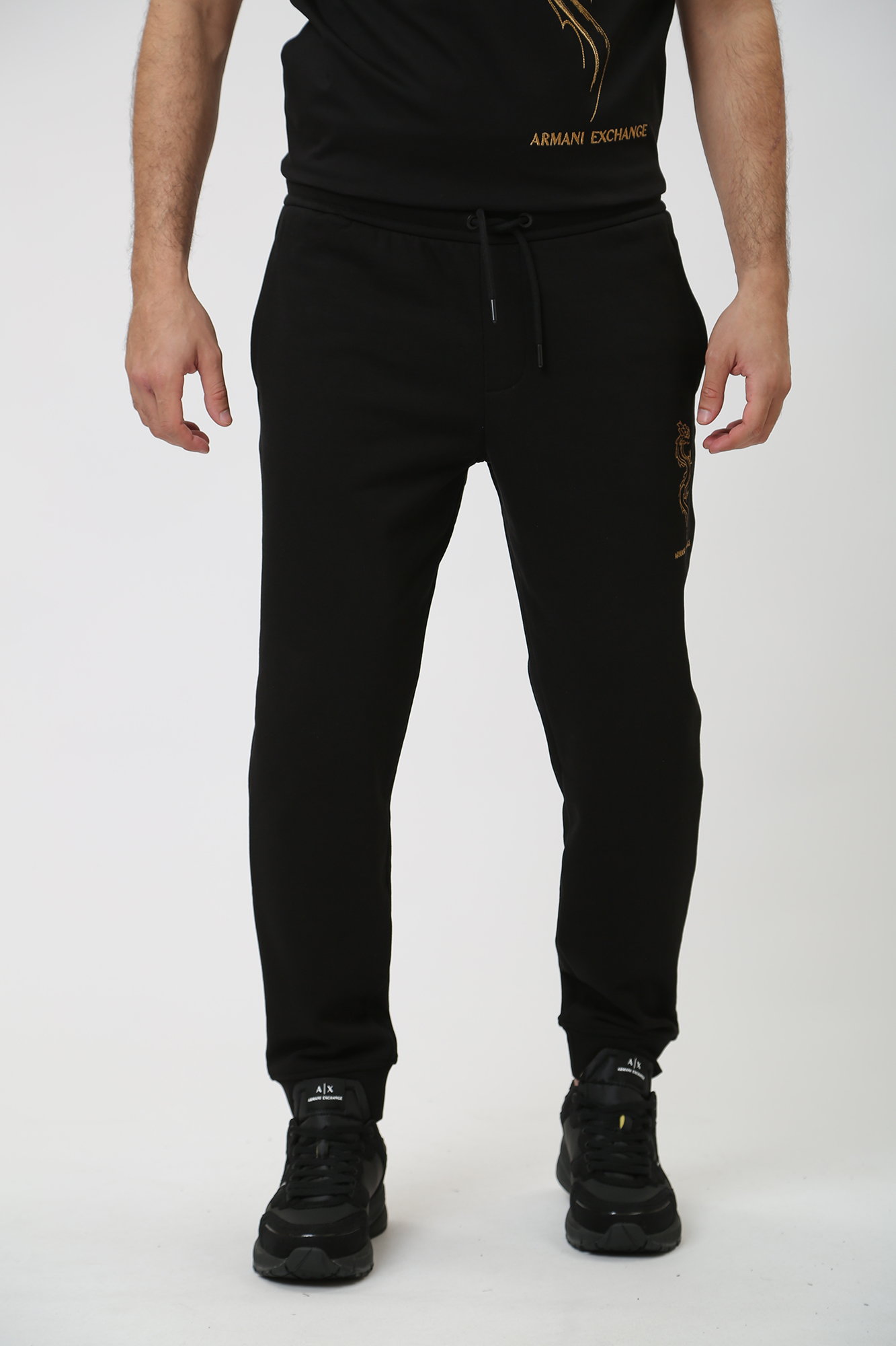 3DZPDG_ZJ4XZ Брюки спортивные Armani Exchange Черный