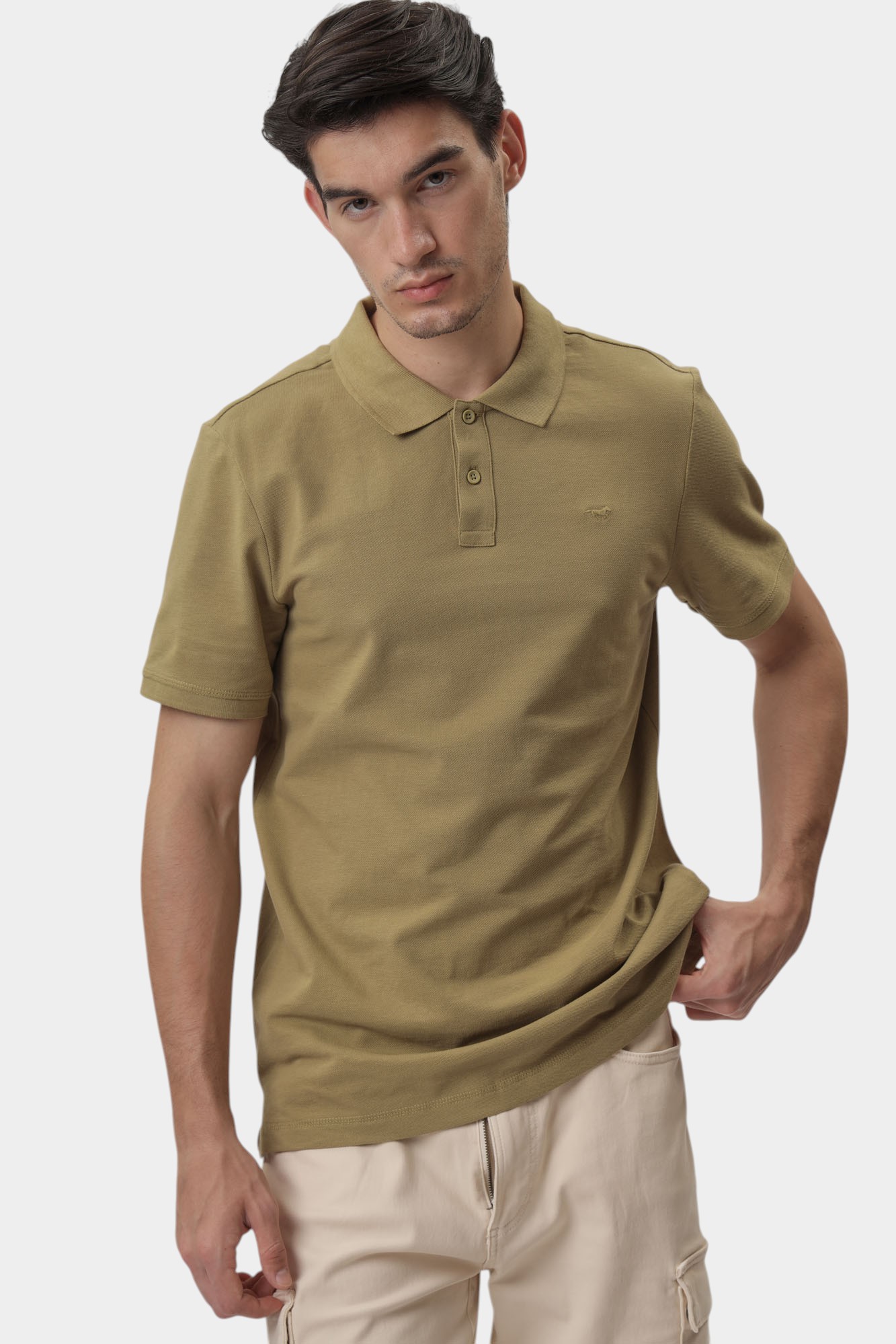 1016293 Поло Mustang Зеленый