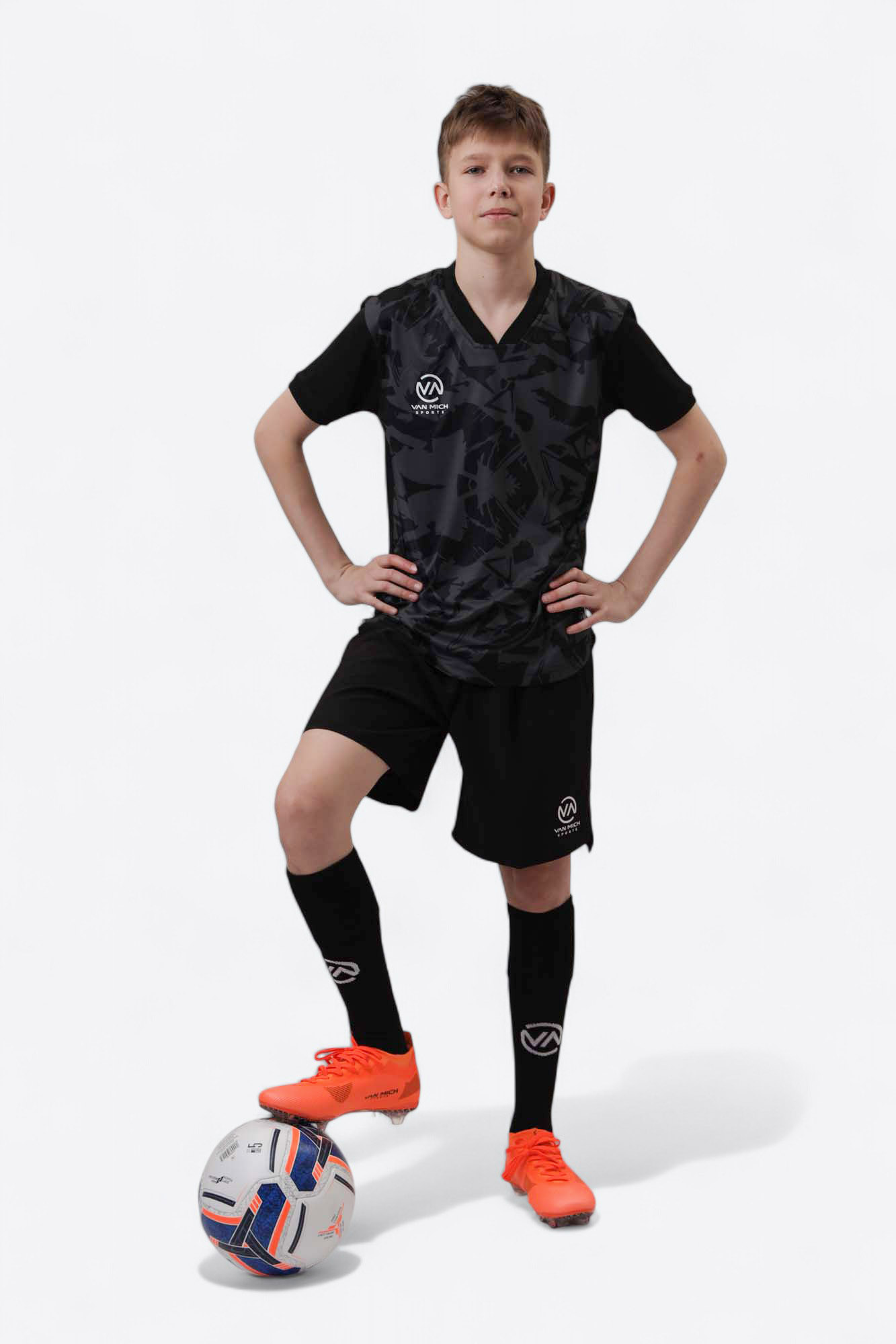 INDJ8503J Шорты игровые Van Mich Sports Черный