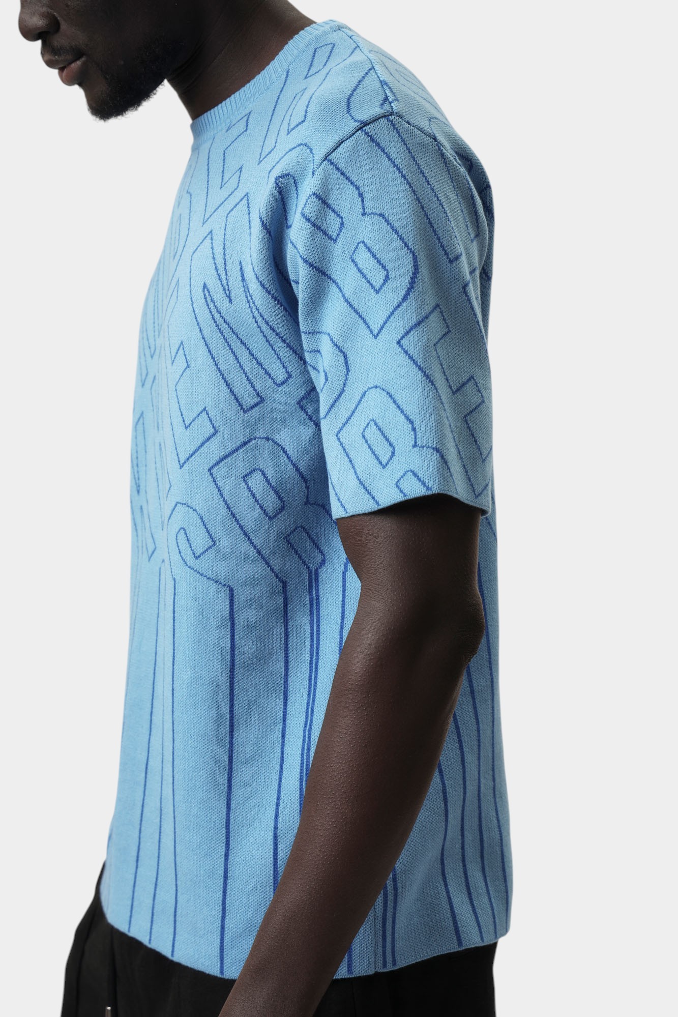 BMM0880 Футболка трикотажная Bikkembergs Голубой