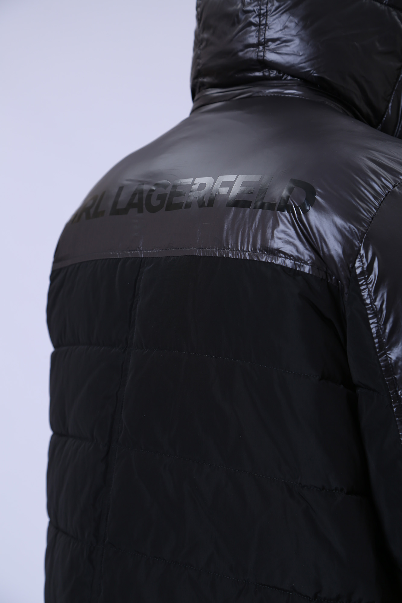 524501_455001 Пальто пуховое Karl Lagerfeld Черный