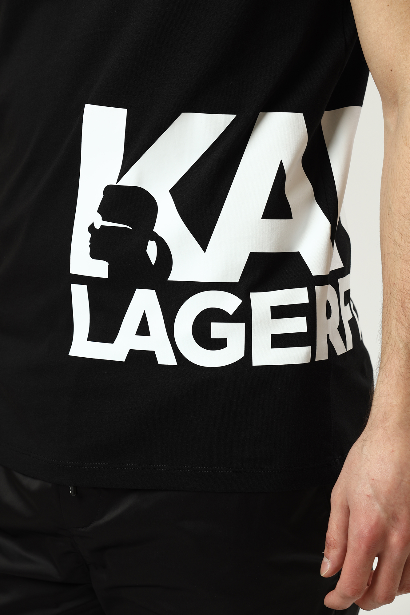 521224_755085 Футболка Karl Lagerfeld Черный