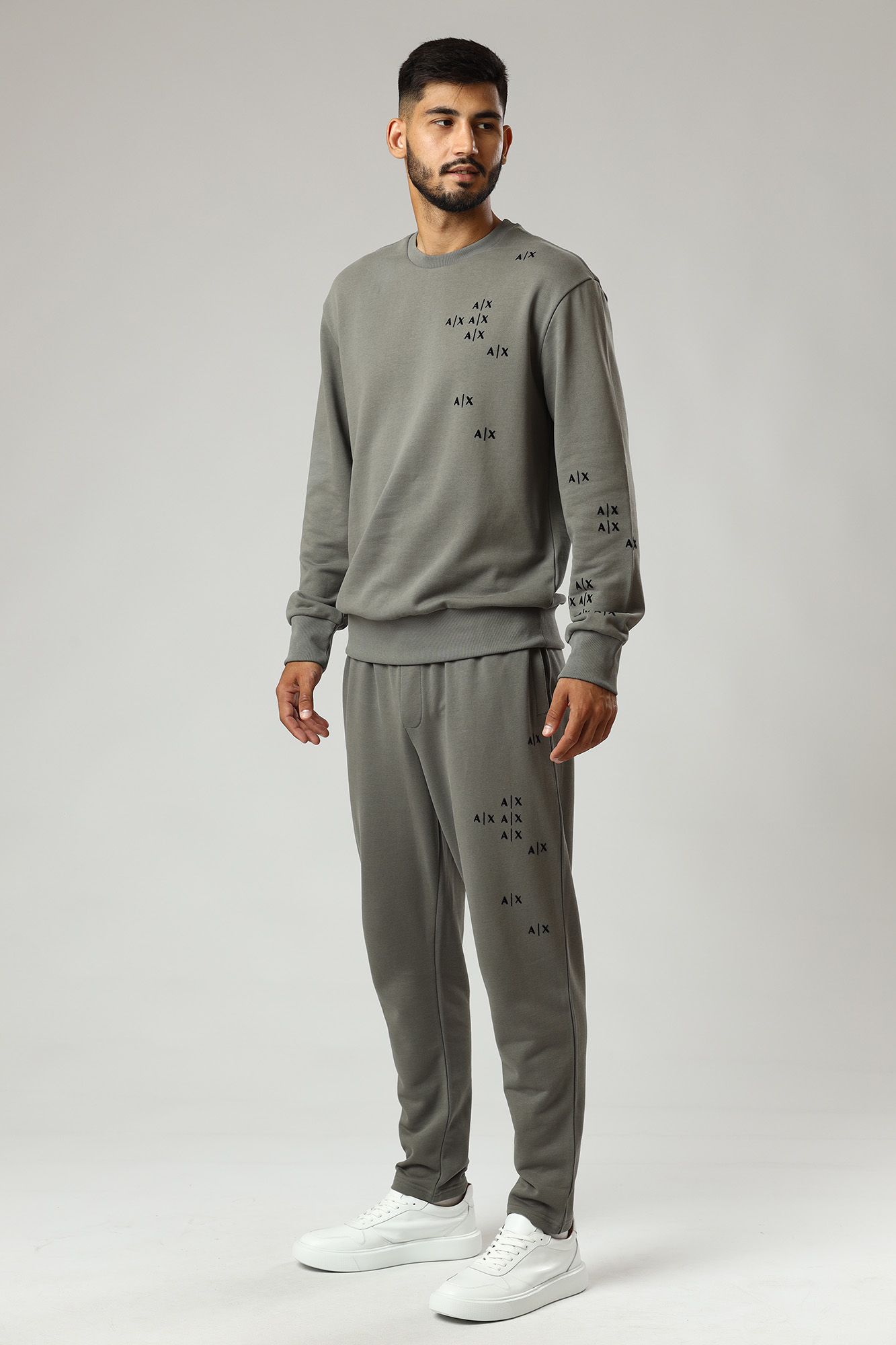 6LZPAS_ZJBWZ Брюки спортивные Armani Exchange Серый