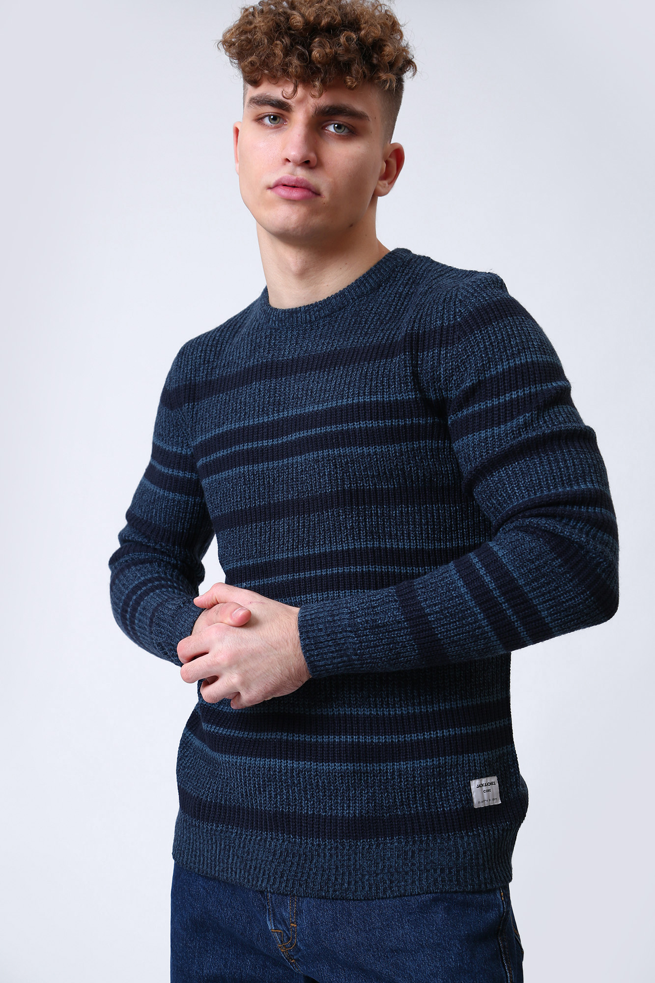 12217487 Свитер Jack & Jones Синий