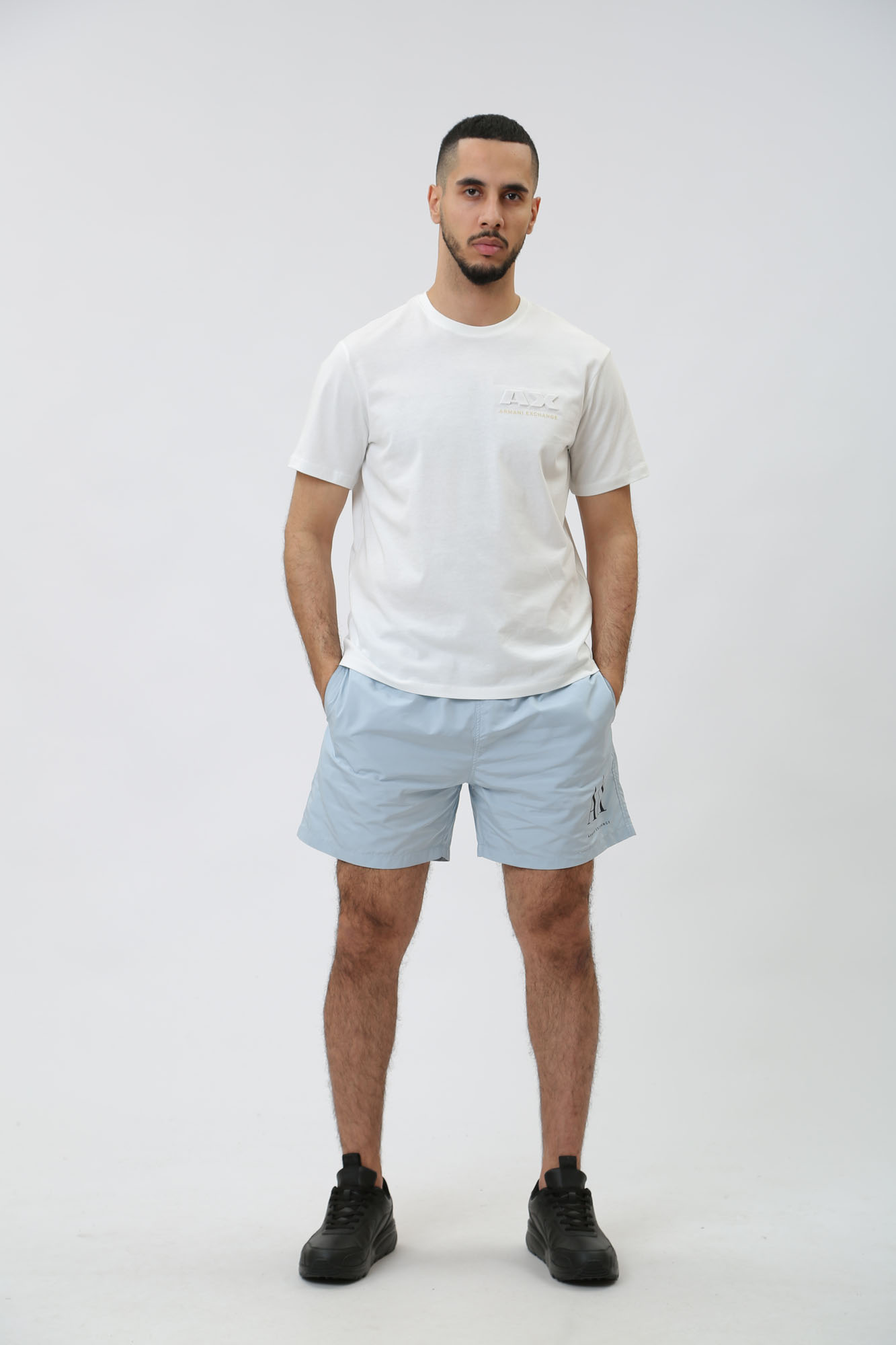 953034_CC623 Шорты плавательные Armani Exchange Синий