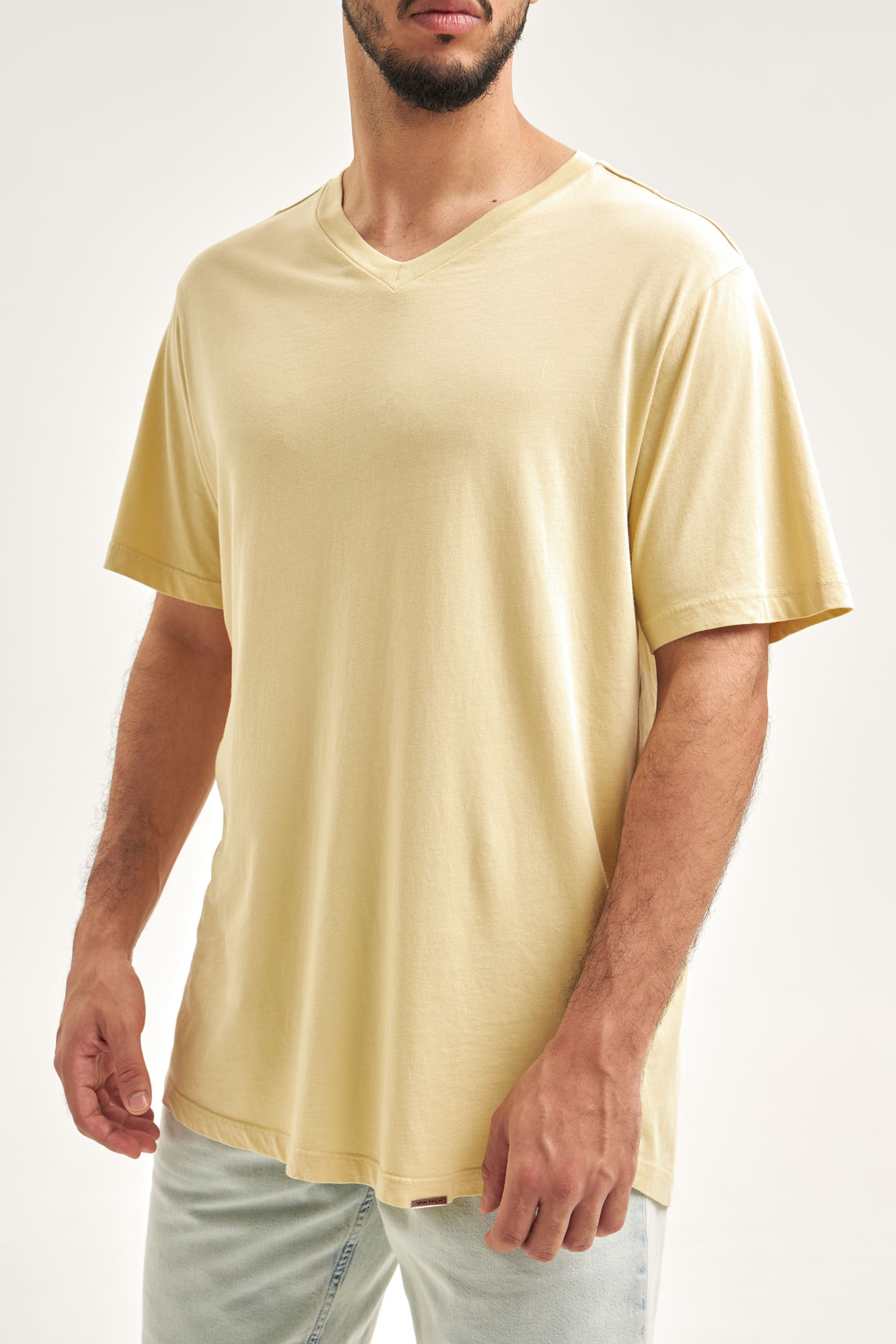 VM-ERK-22-071 Футболка Van Mich Бежевый