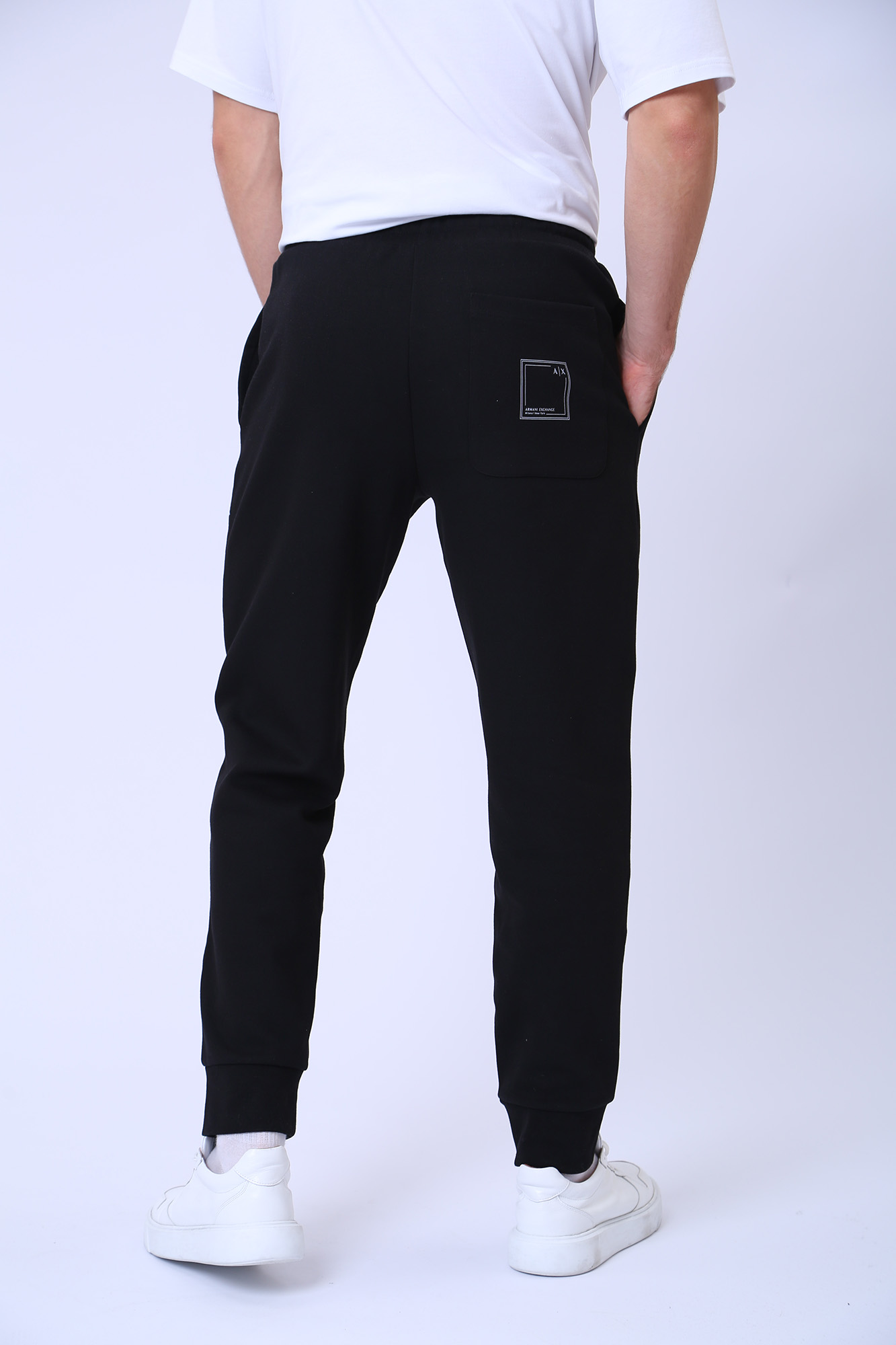 Брюки спортивные Armani Exchange Черный