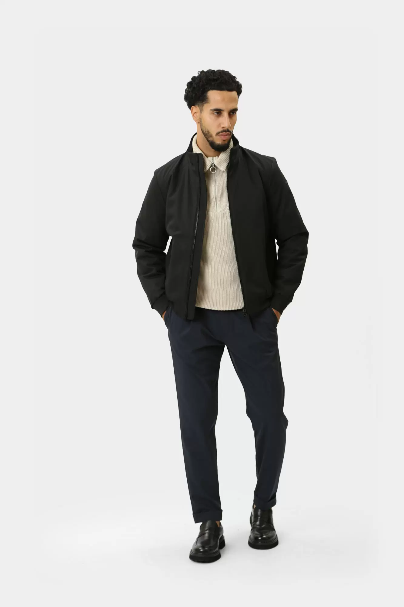 M4620CT3127F Куртка-бомбер Geox Черный