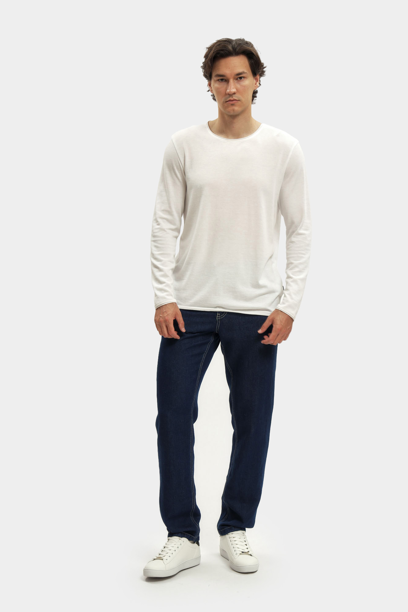 BMD0833R Брюки джинсовые Bikkembergs Синий