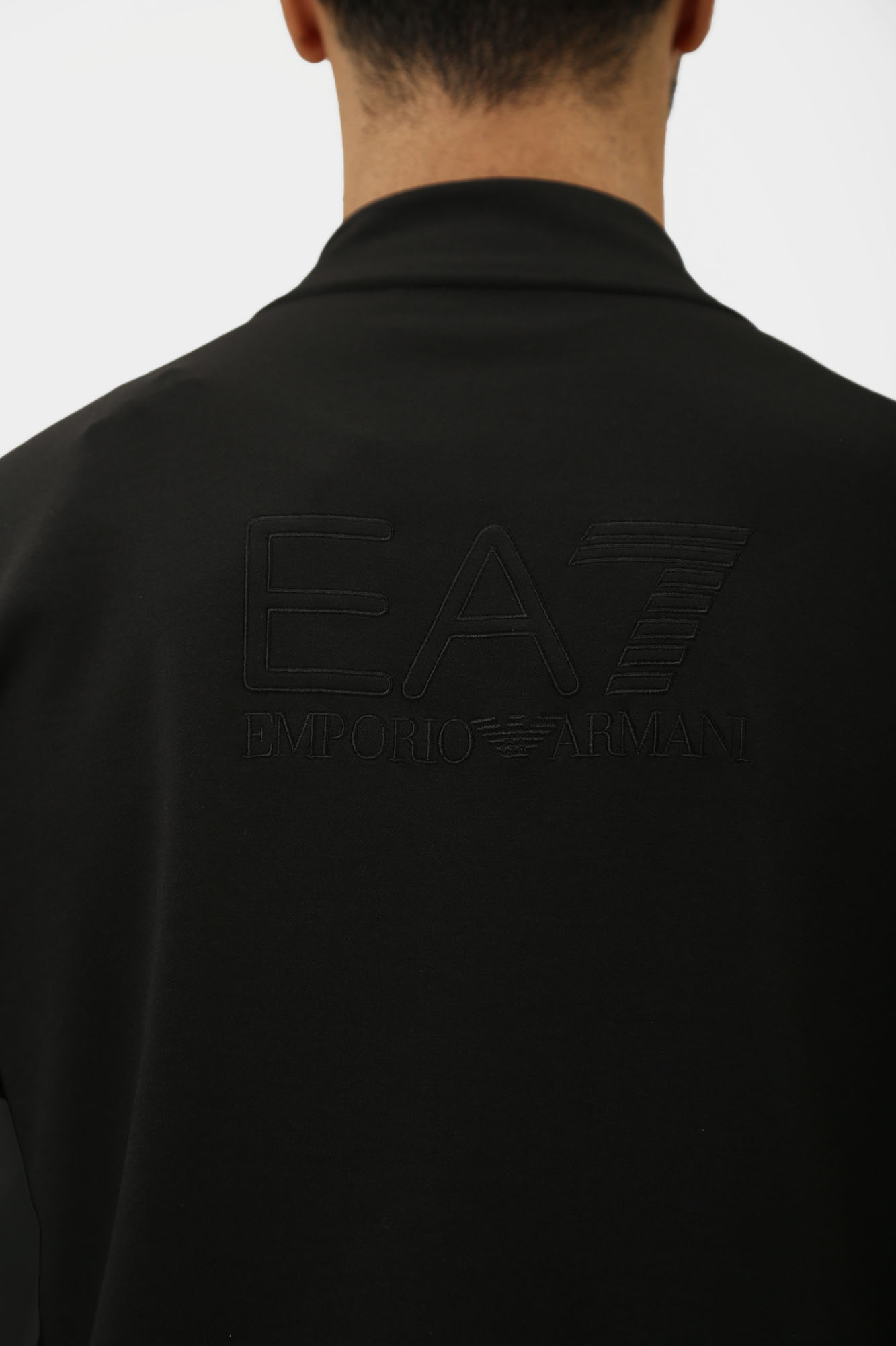 6DPM83_PJZKZ_1200 Толстовка EA7 Черный