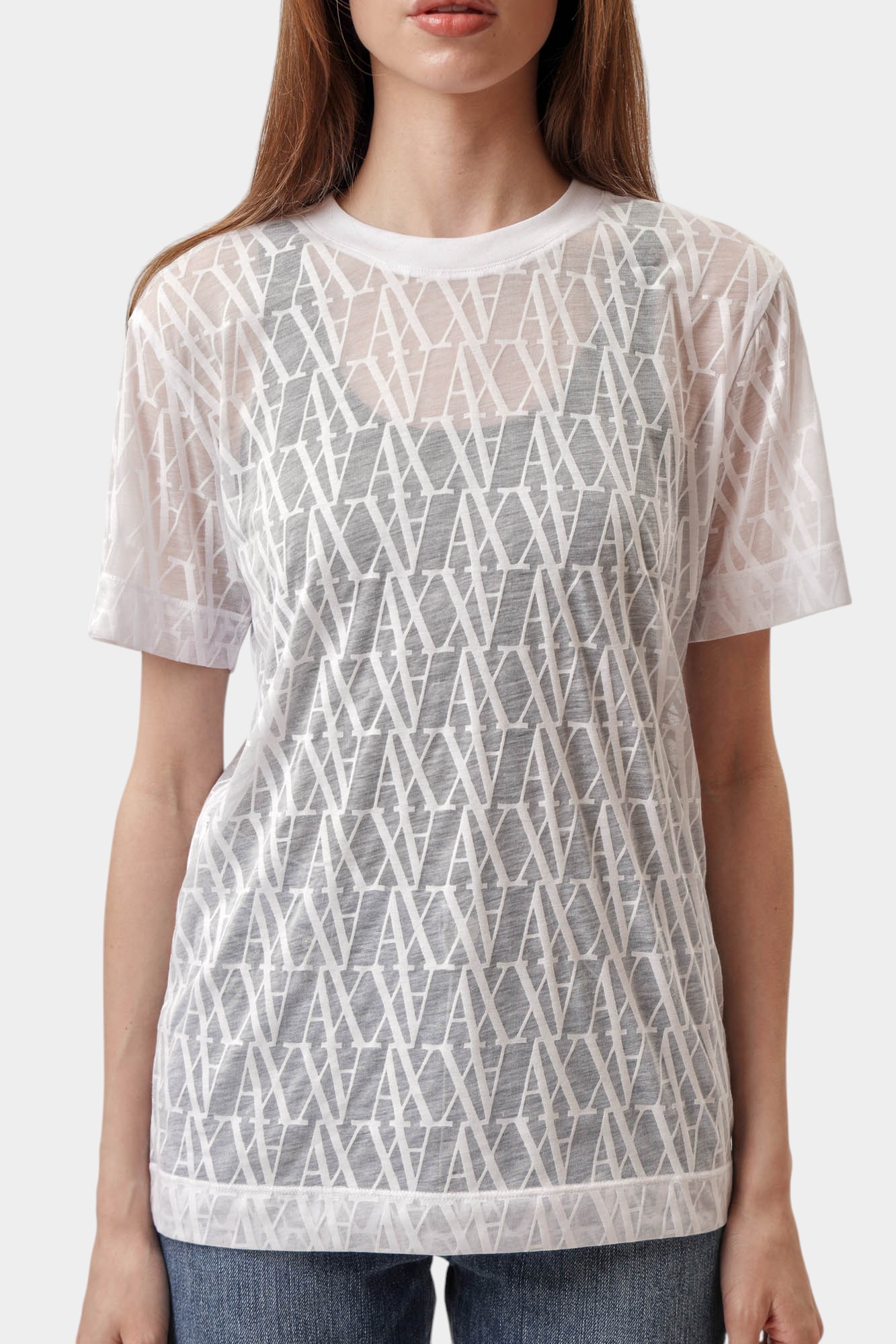 XW000513_AF10835 футболка armani exchange