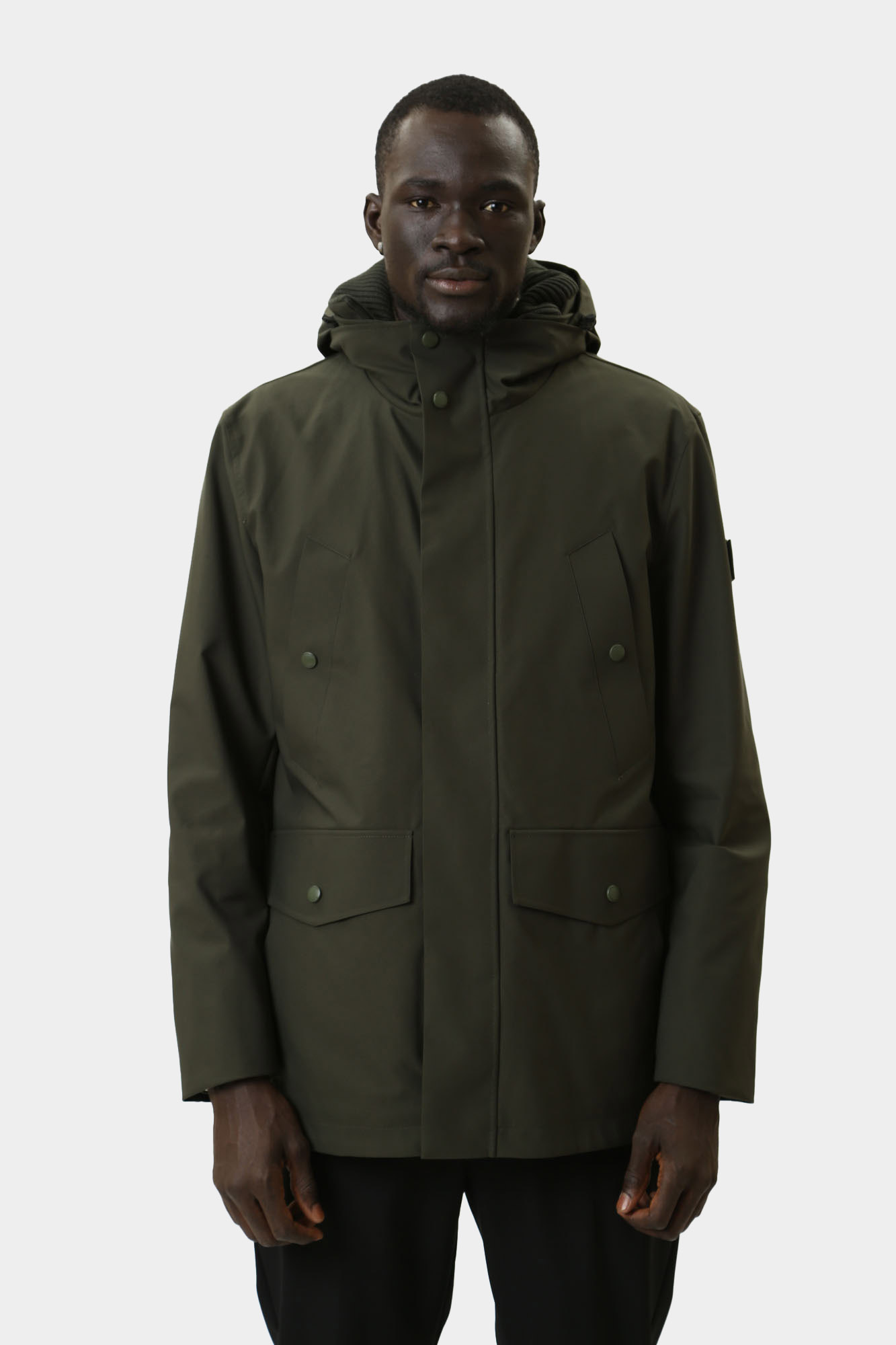 30045582_10016399 Куртка Strellson Зеленый