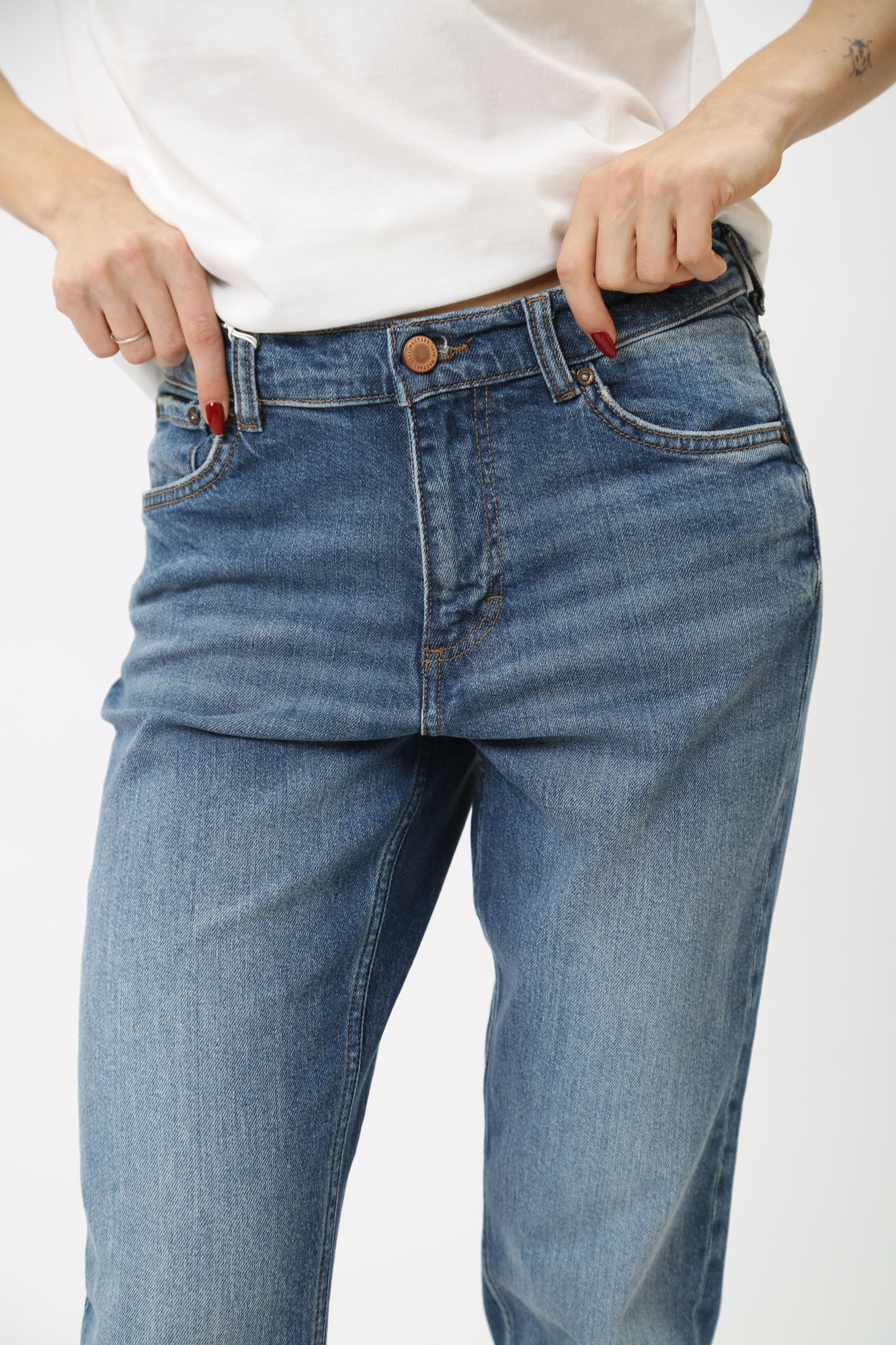 1014812-5000 джинсы brooks relaxed slim  mustang 