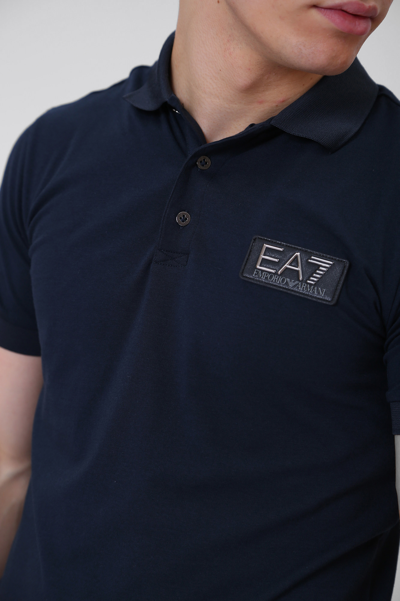 3RPF78_PJBVZ Поло EA7 Синий