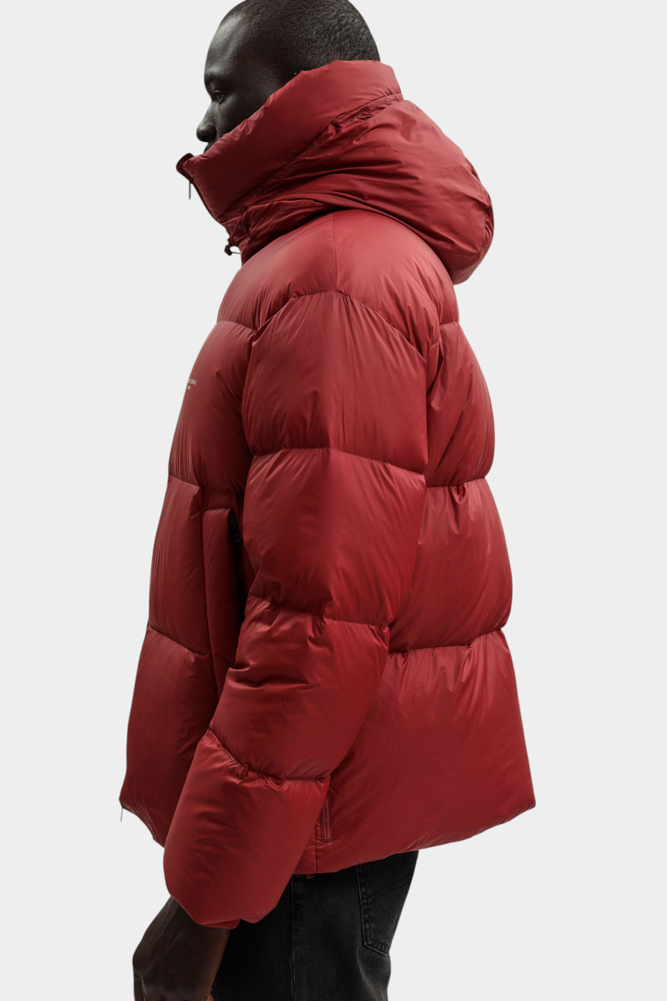 XM001115_AF16589 Куртка пуховая Armani Exchange Бордовый