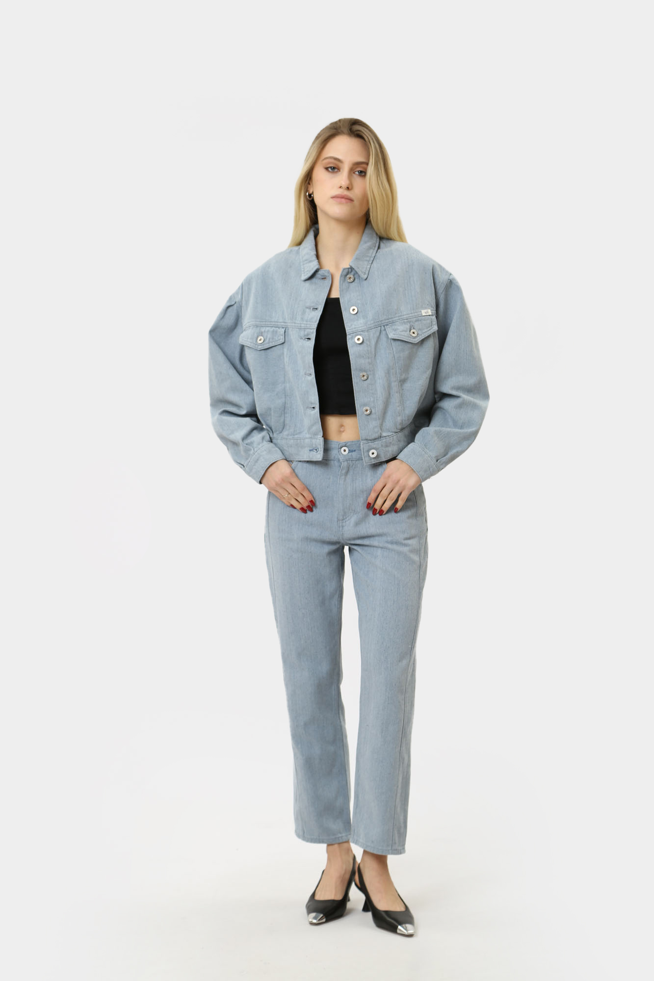 1014800-5000 джинсы brooks straight 7/8  mustang 