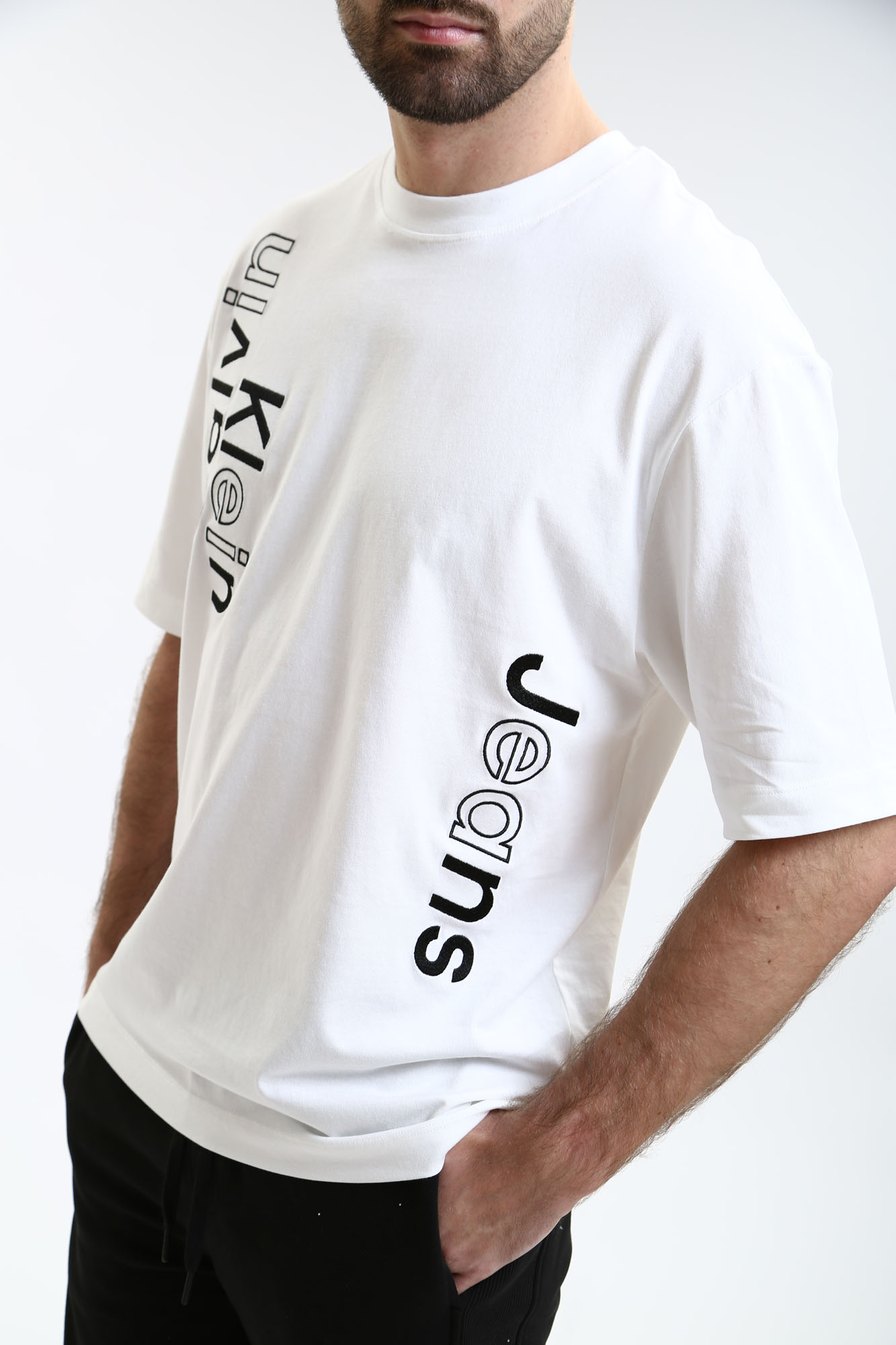 J30J325491 Футболка Calvin Klein Jeans Белый